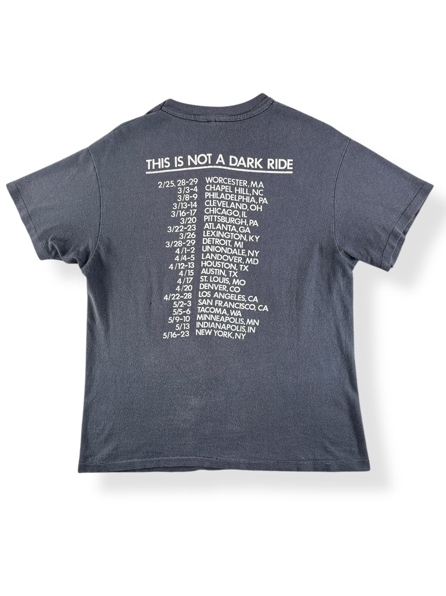 Back of 88 Springsteen Tour Tee SZ M