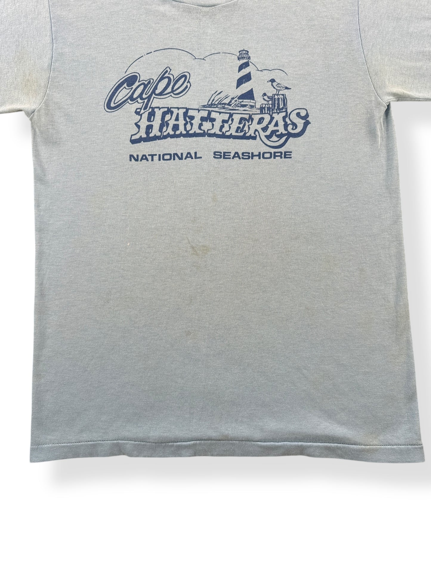 Stains on Vintage Cape Hatteras Tourist Tee SZ S