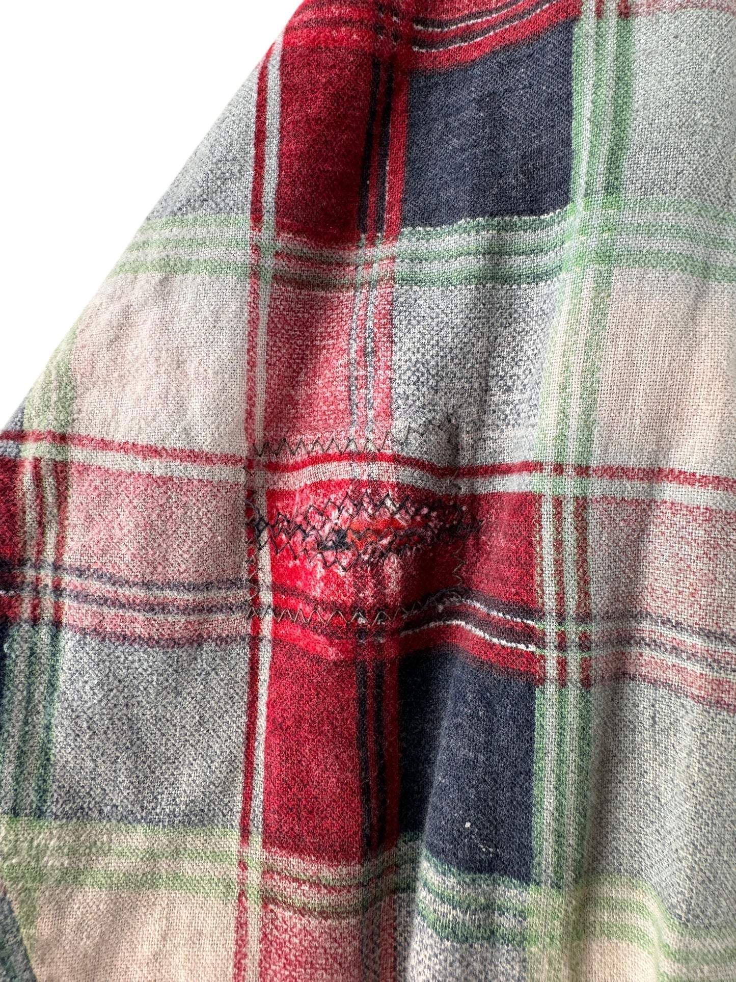 Repair on Vintage Fleetline Thrasher Cotton Flannel SZ XL