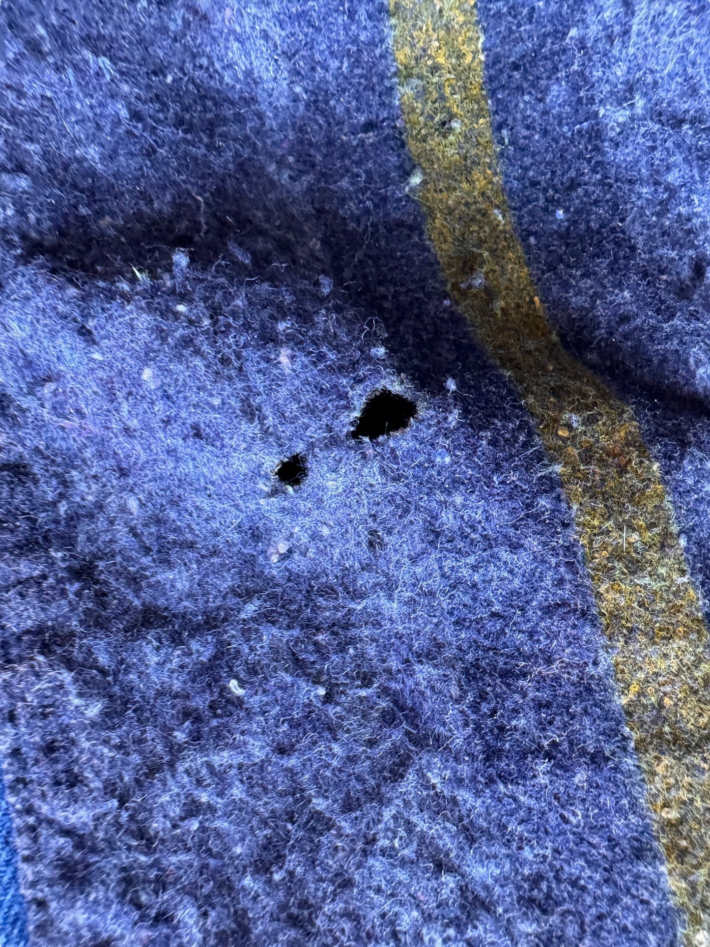 Hole in Liner of Vintage Repro Lee Storm Rider SZ 44