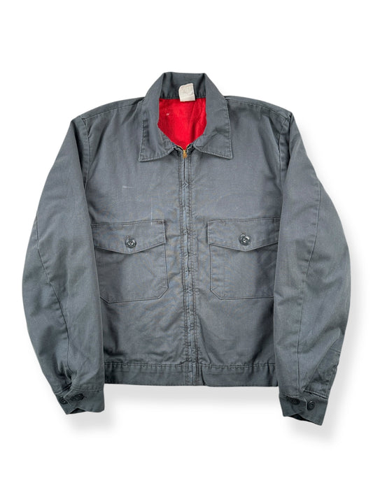 Front of Vintage Red Kap Quilted Shop Jacket SZ S