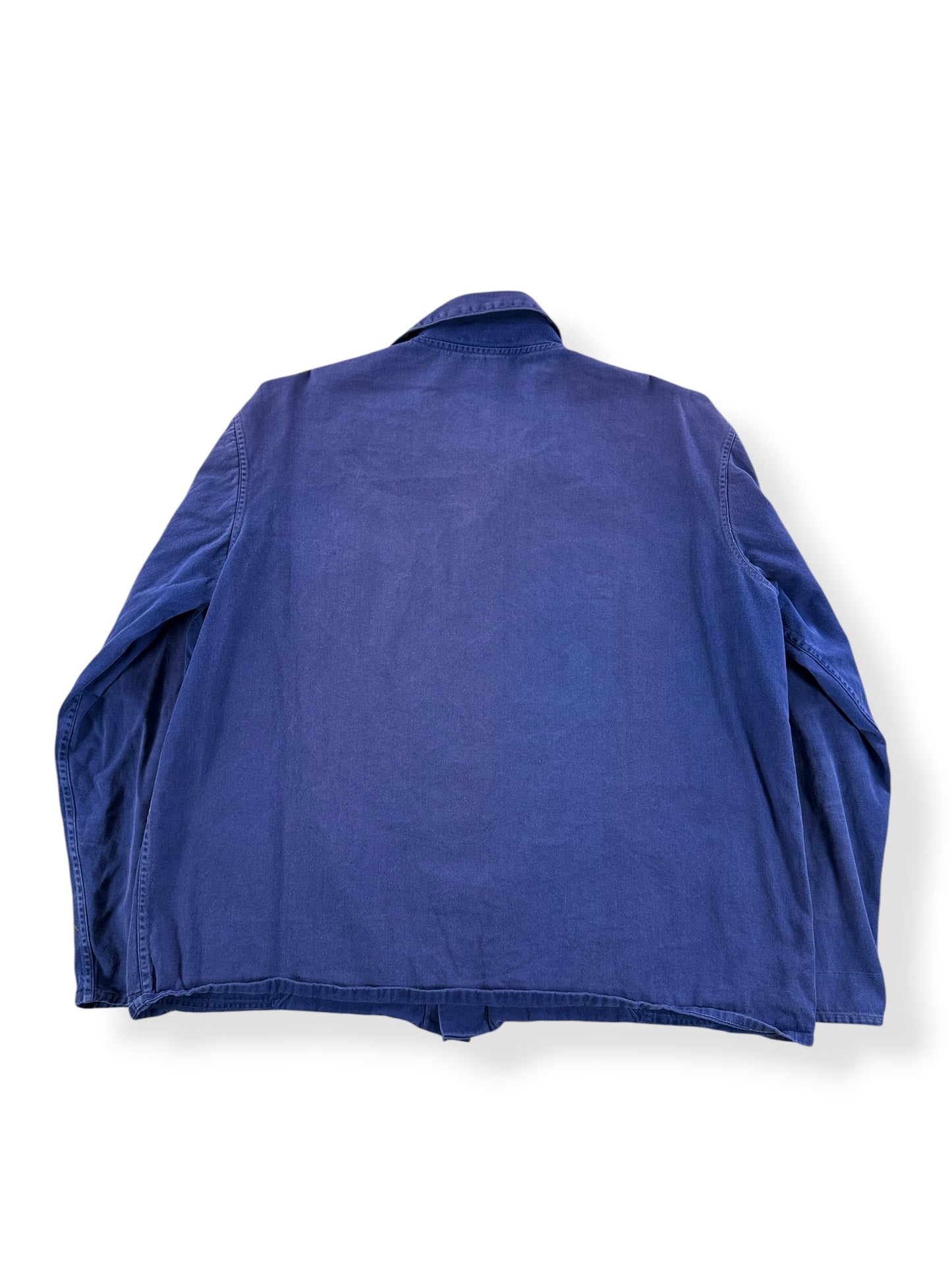 Back of Vintage 60s/70s French Chore Coat SZ XL