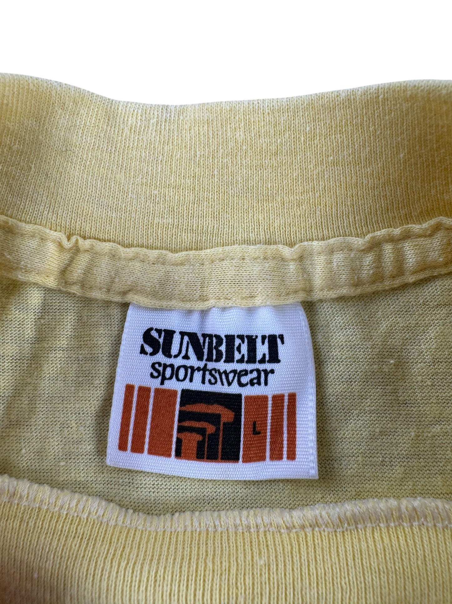Tag on Vintage '85 Frat Rush McWasted Tee SZ S