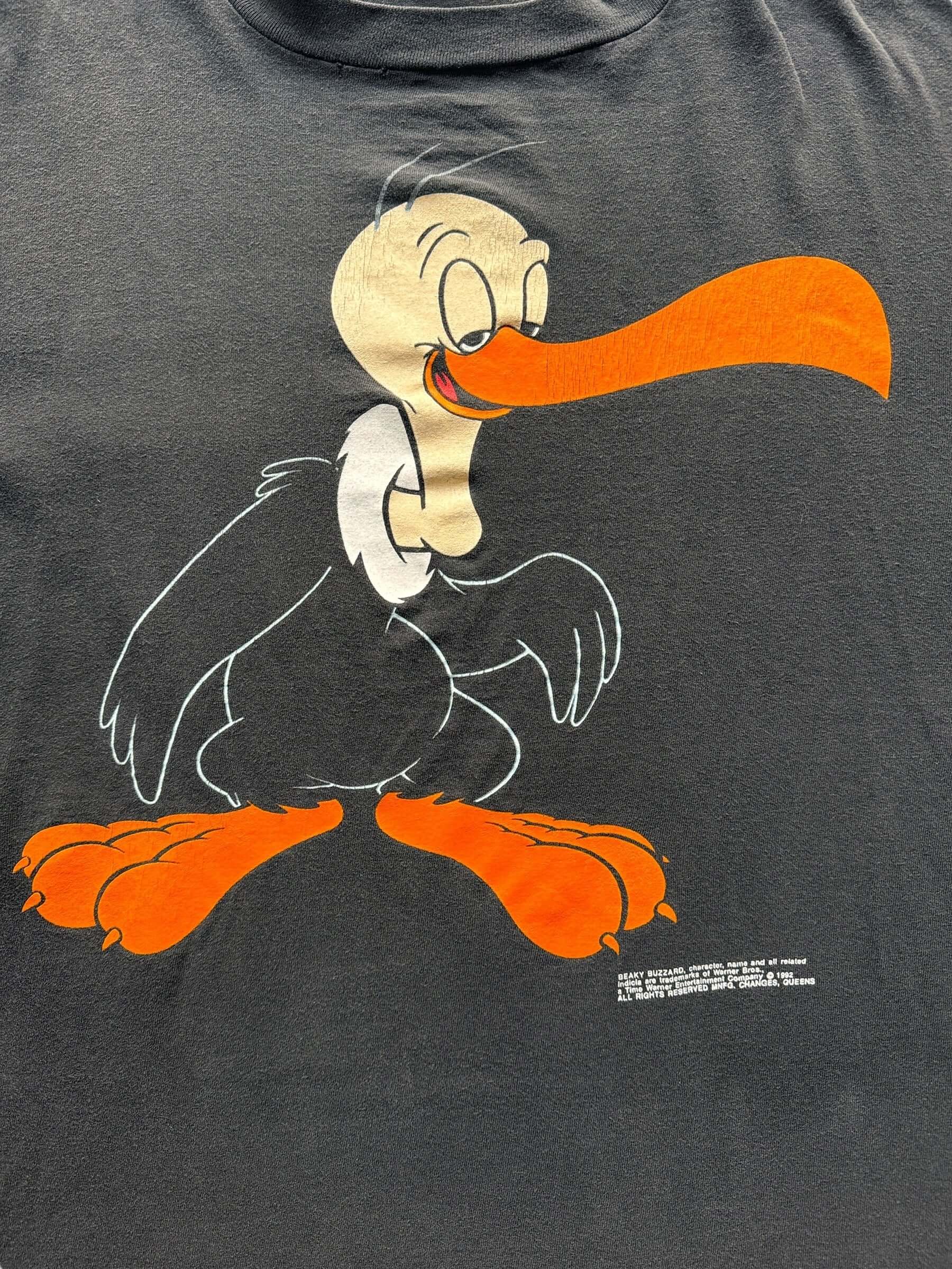 Front Graphic of Vintage Beaky Buzzard Looney Tunes Tee SZ XXL