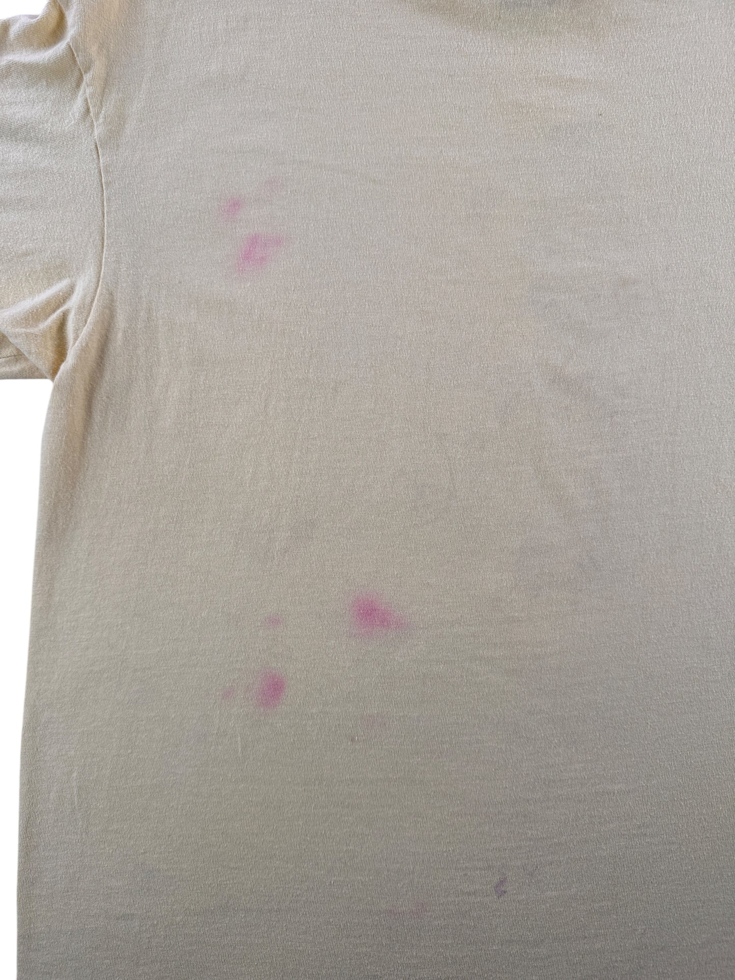 Back Stains on Vintage Bullet LaVolta Tee SZ M AS IS