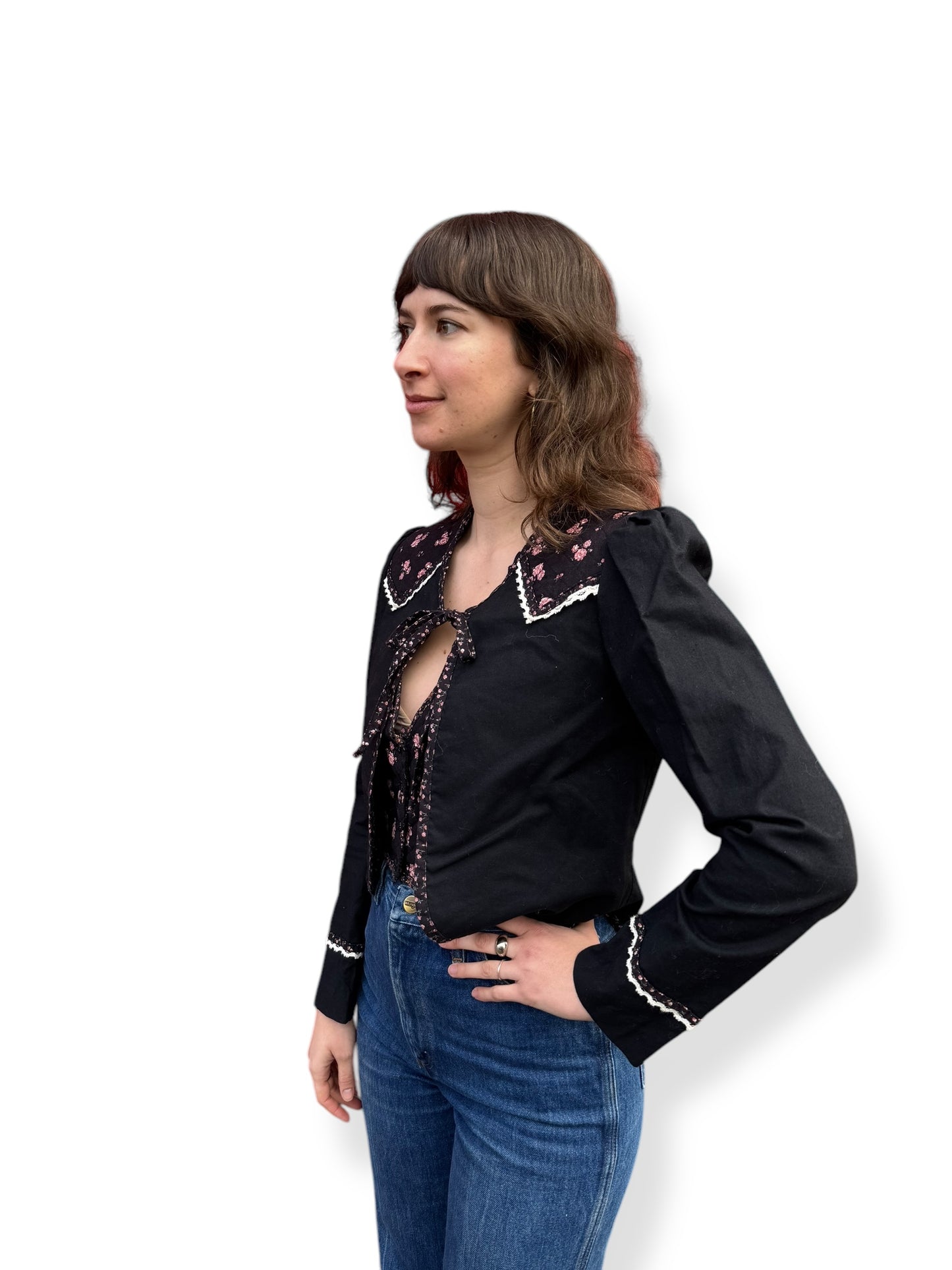 1970s Candi Quilted Vest and Jacket S