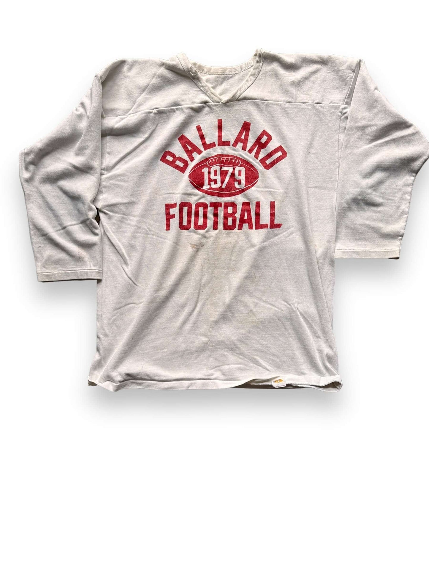 Front View of Vintage 1979 Ballard Football Jersey SZ L