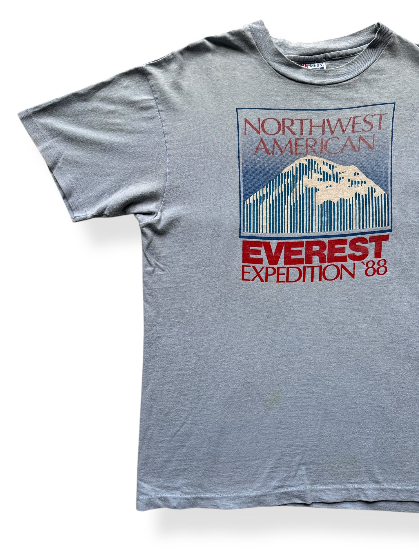 Front Right of Vintage 1988 Northwest American Everest Expedition Tee SZ L