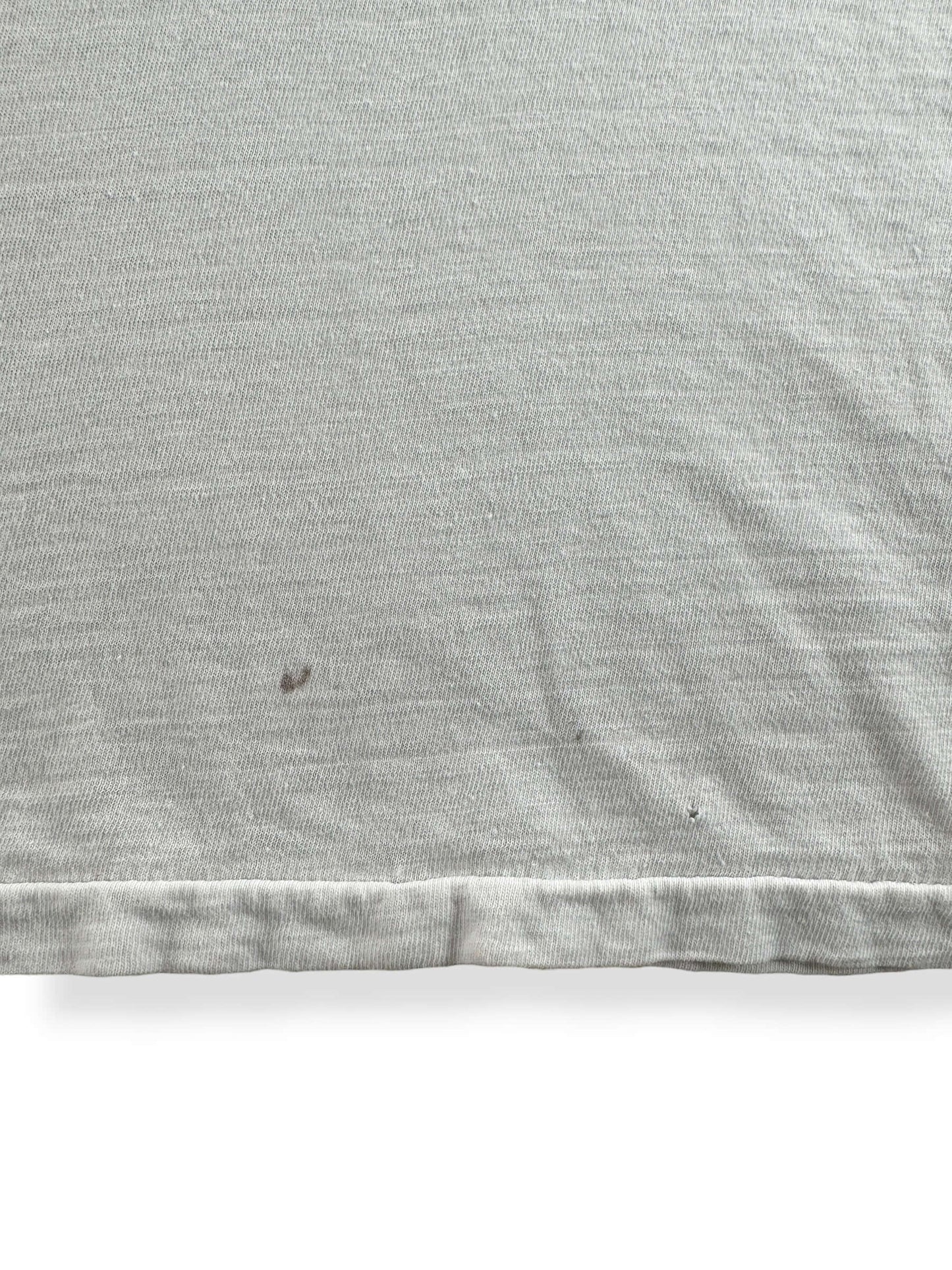 Staining on Vintage USAF Waterprint Ringer Tee SZ M