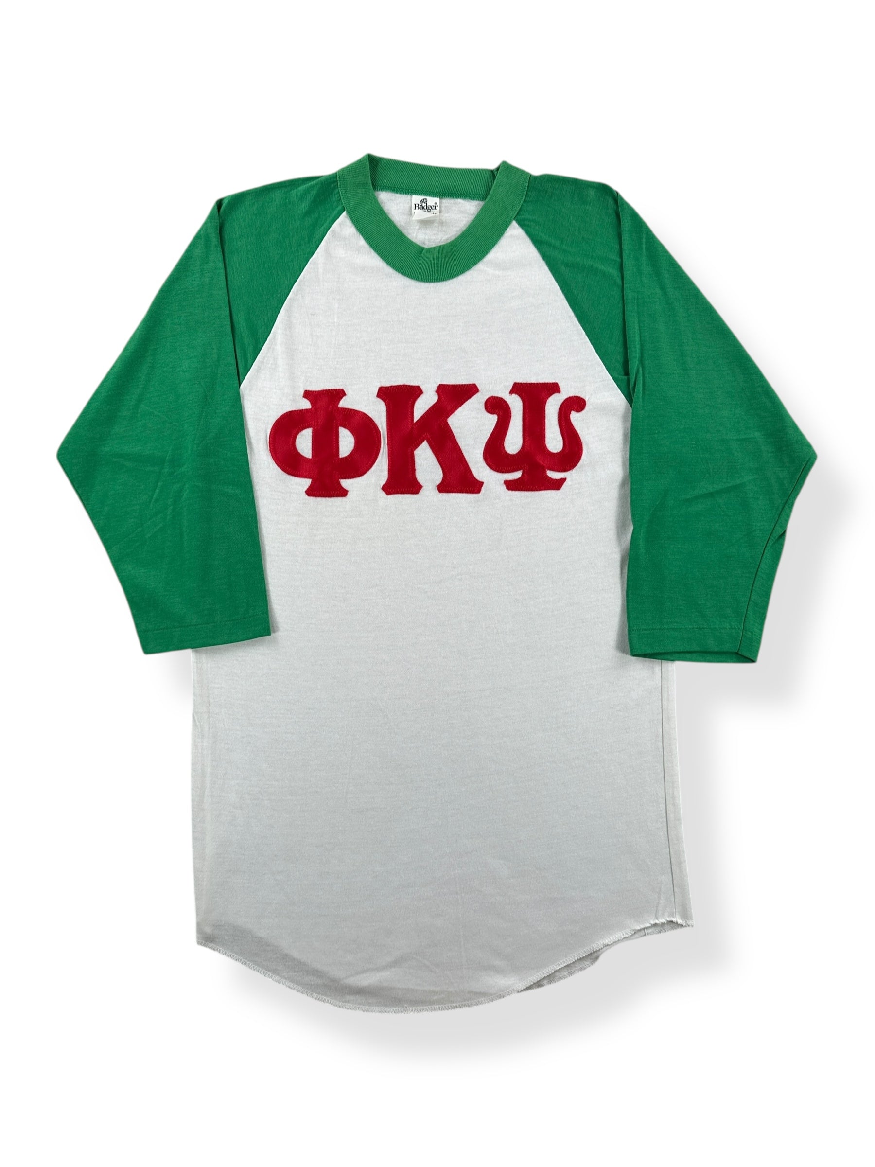 Front of Vintage Frat Raglan SZ S