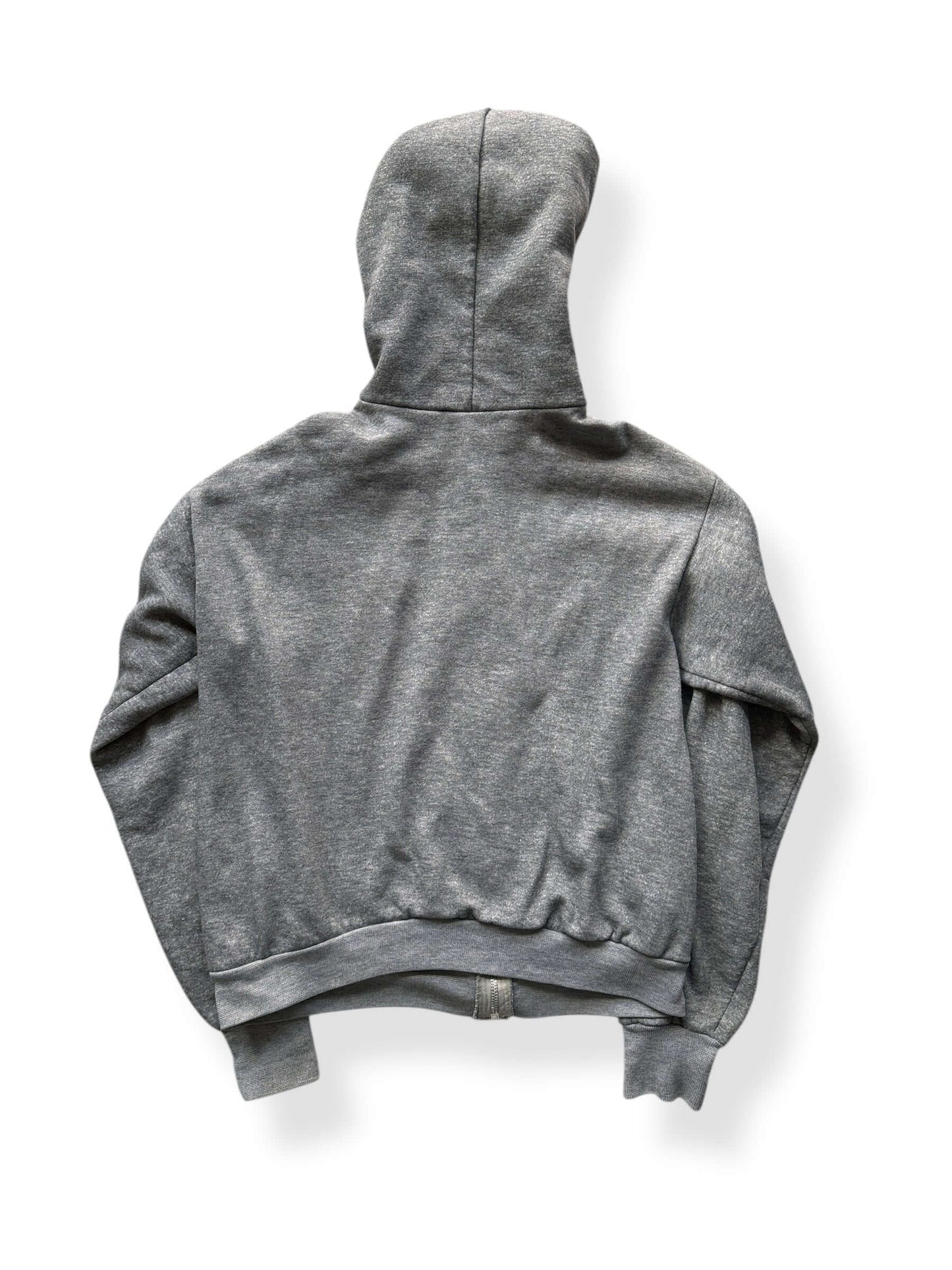 Back of Vintage Healthknit Waffle Knit Lined Hoodie SZ L