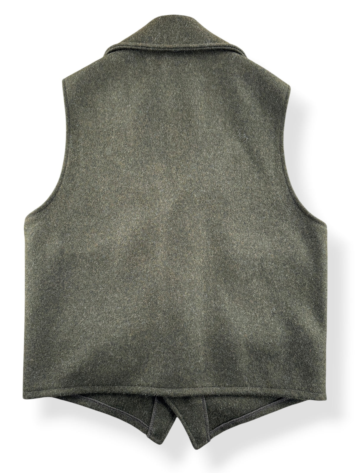 Back of Filson Mackinaw Western Vest SZ M