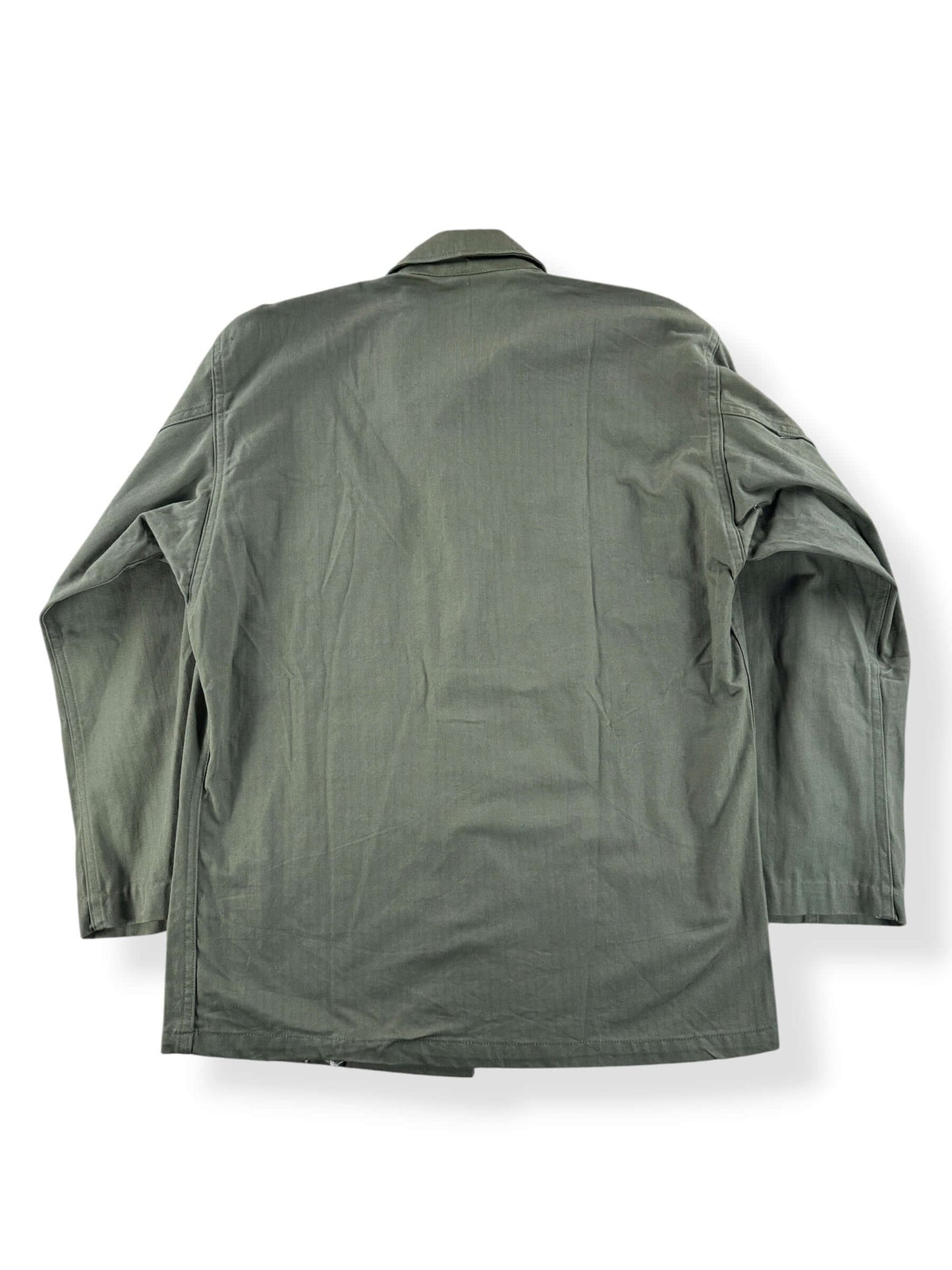 Back of Vintage 50s WWII HBT Shirt SZ S