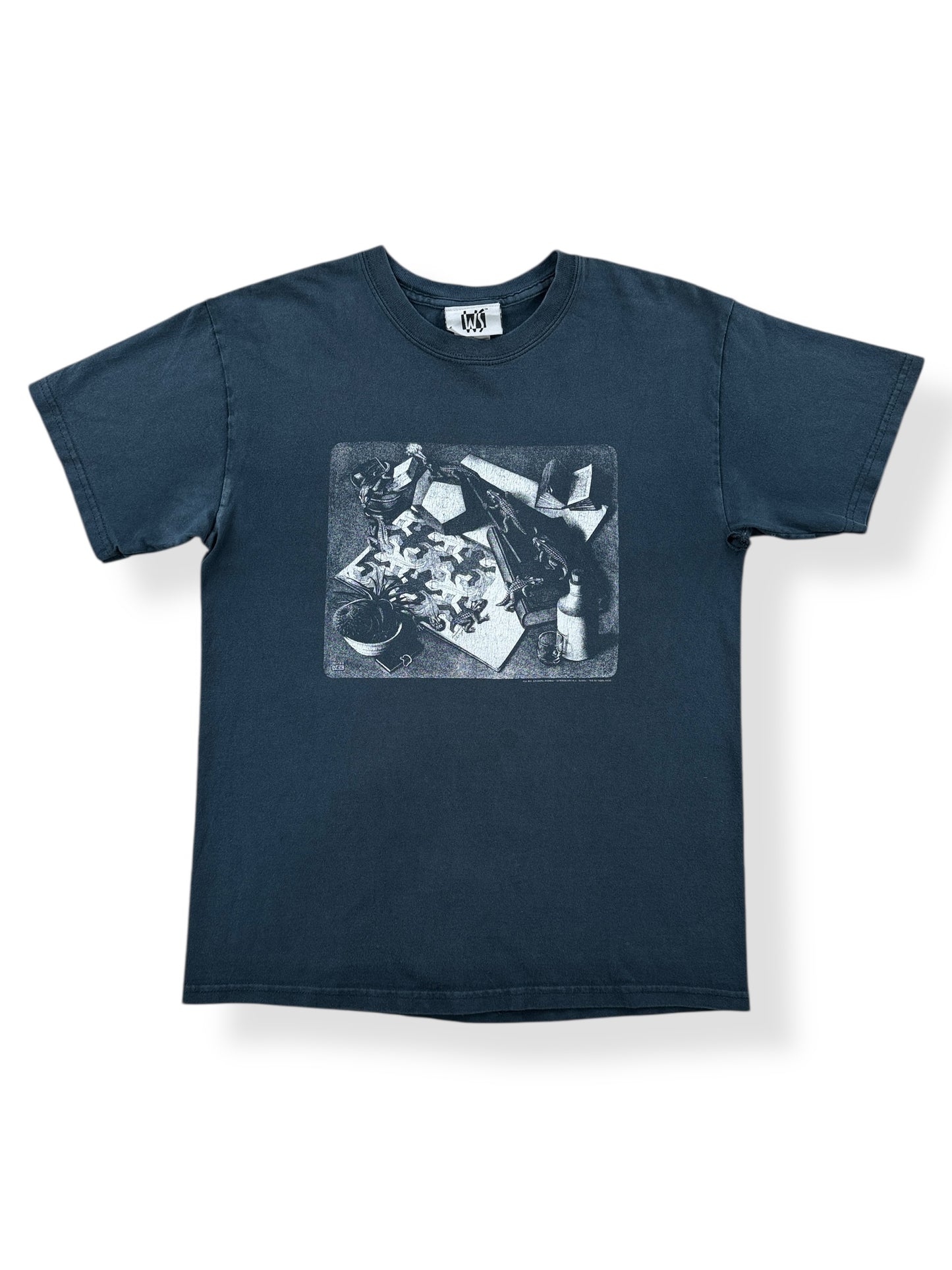 Front of Vintage MC Escher Tee SZ M AS IS