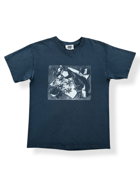 Front of Vintage MC Escher Tee SZ M AS IS