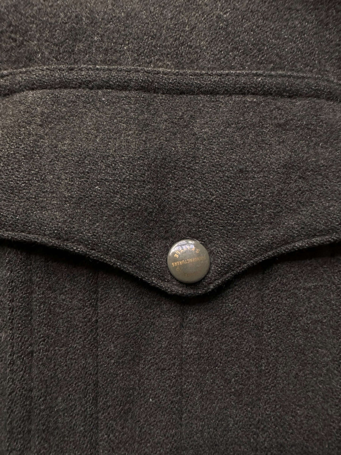 pocket snap on Vintage Union Made Forsett Filson Mackinaw Cruiser SZ 36
