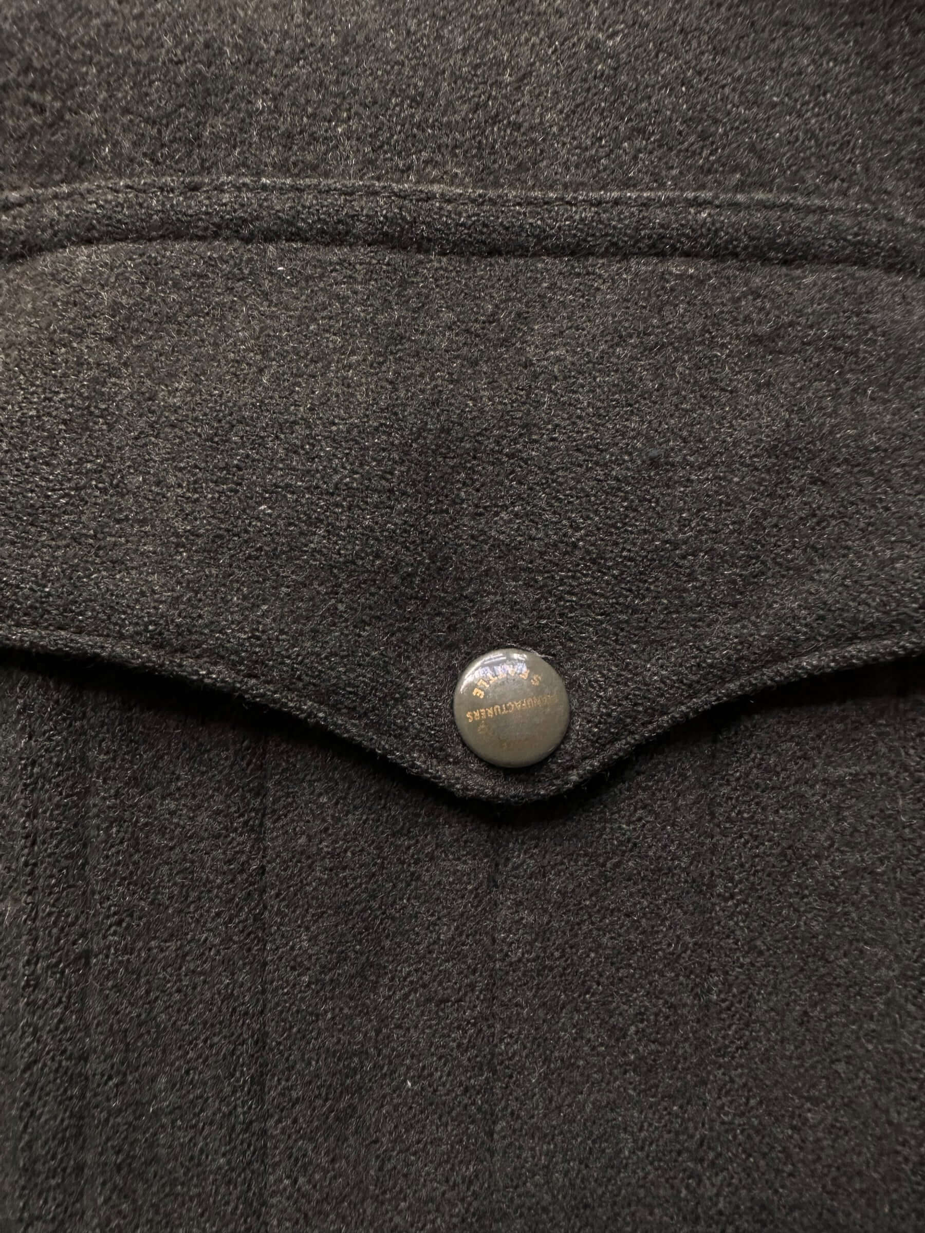 pocket snap on Vintage Union Made Forsett Filson Mackinaw Cruiser SZ 36