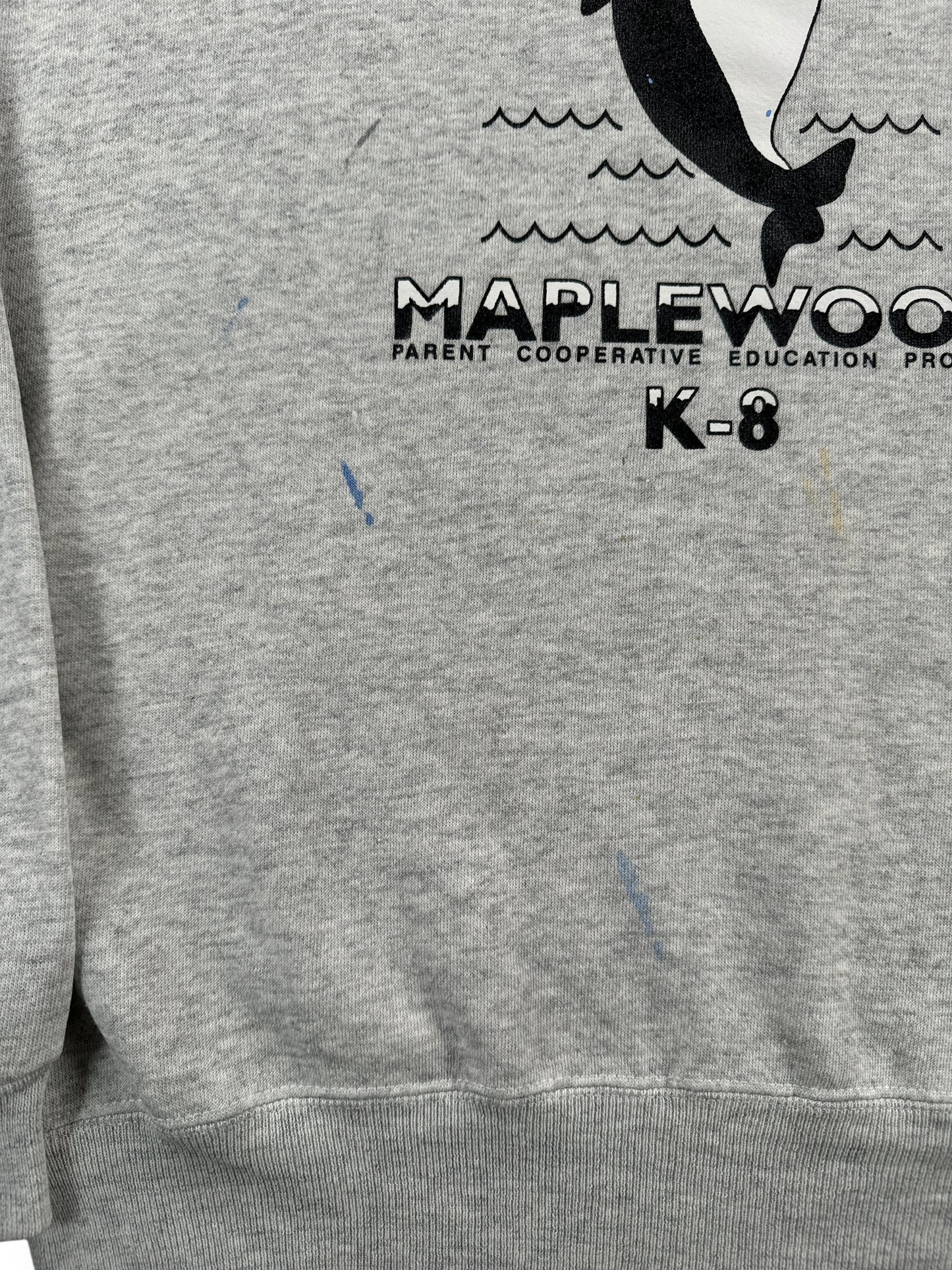 Stains on Vintage Maplewood Swim Crewneck SZ XXL