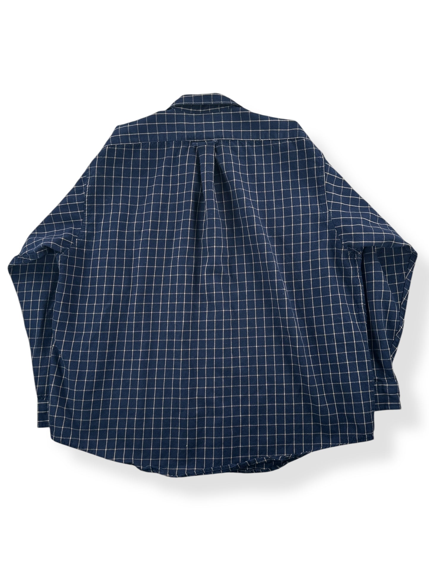 Back of Modern Filson Wool Alaska Guide Shirt SZ XL