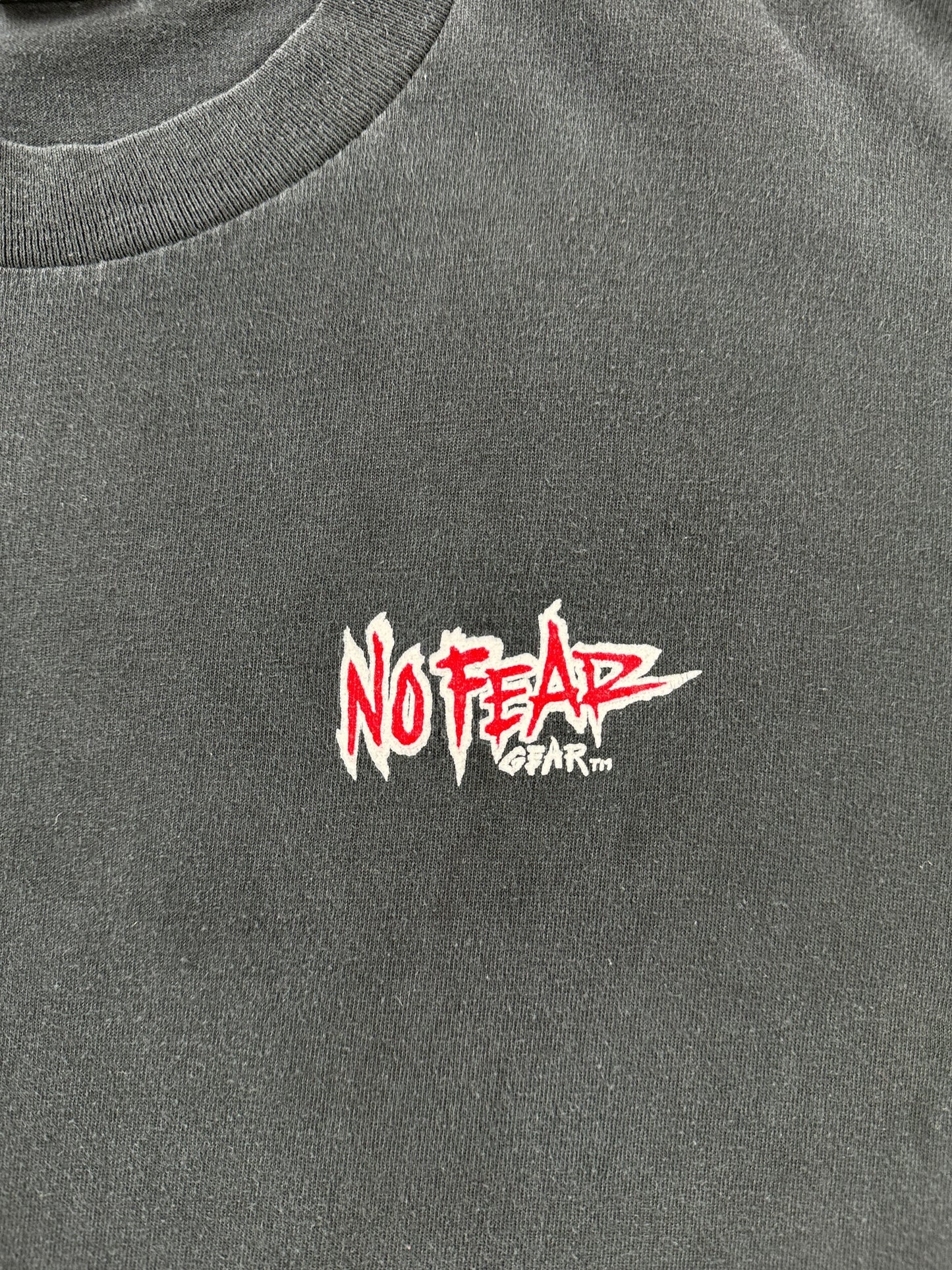 Graphic of Vintage No Fear Tee SZ L