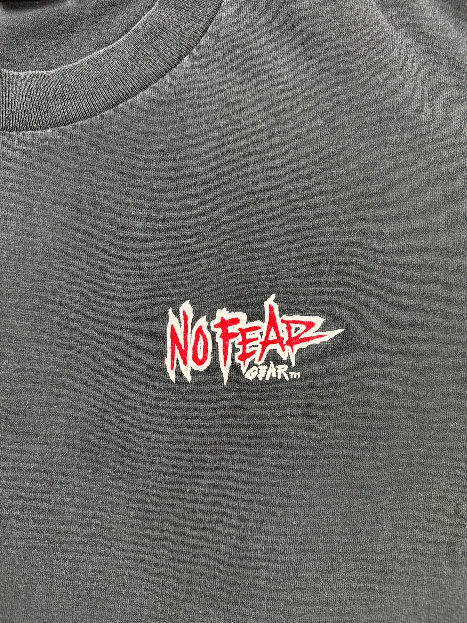 Graphic of Vintage No Fear Tee SZ L