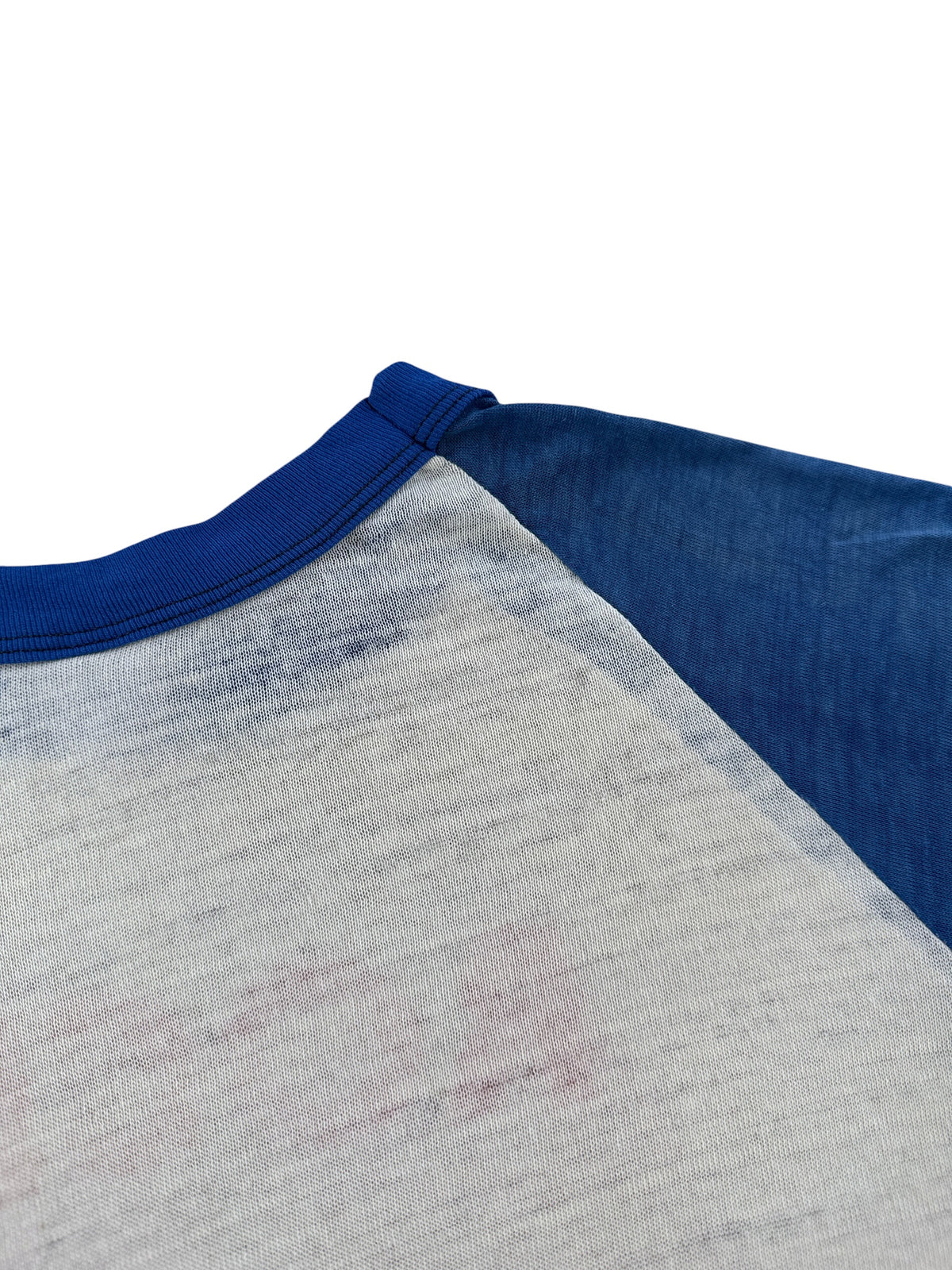 Fading on back of Vintage Bellingham Rock Raglan Tee SZ L (Fits M)