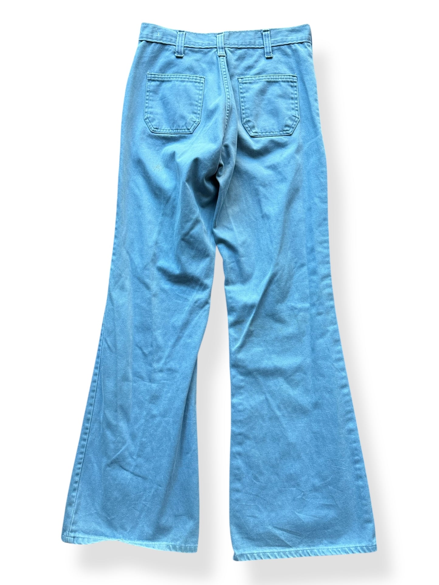 Back of Vintage 70s Flared Trousers W29