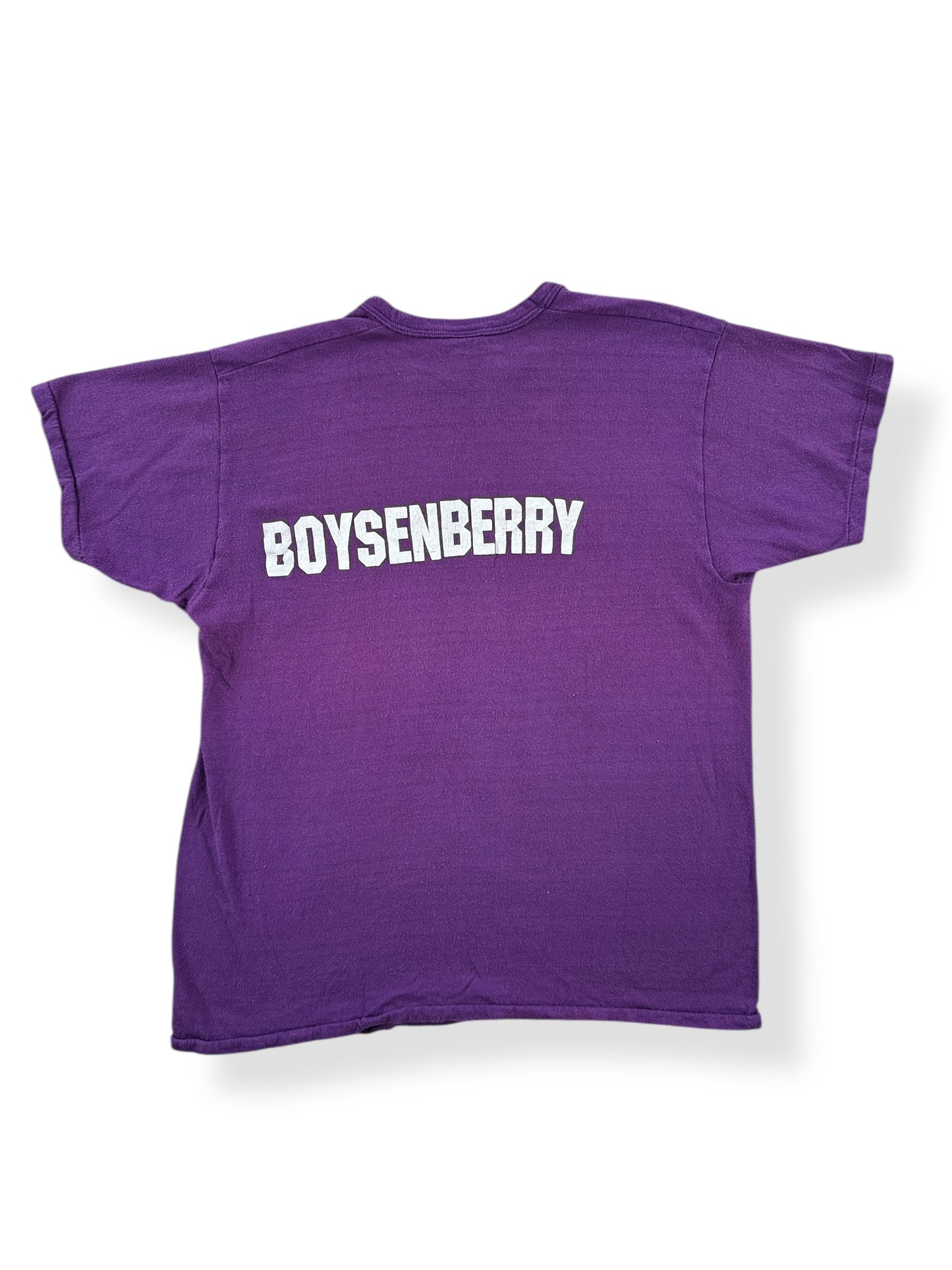 Back of Vintage Haagen Dazs Boysenberry Tee SZ S