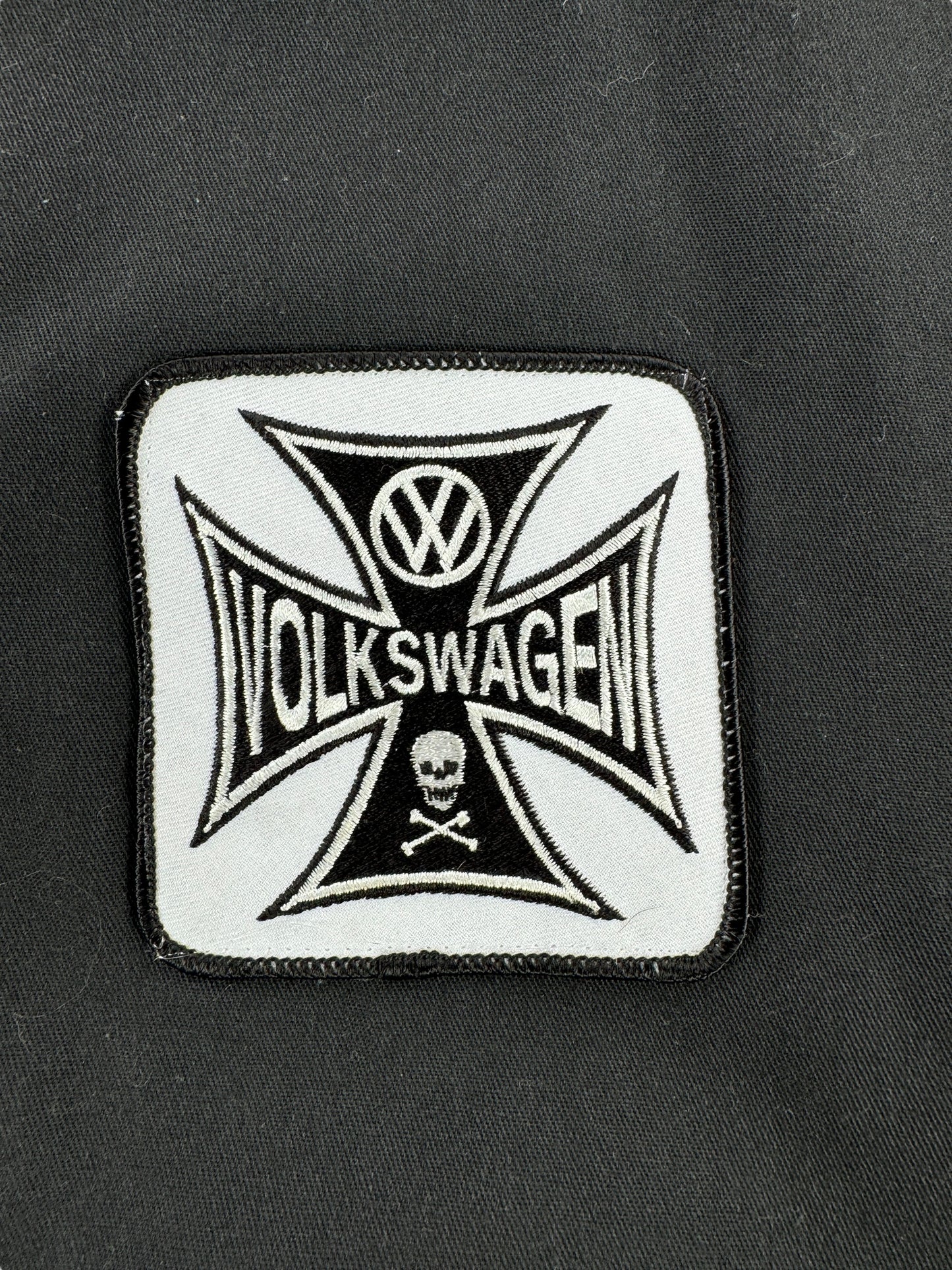 Patch on Modern Red Kap Volkswagen Service Attendant Jacket SZ XL
