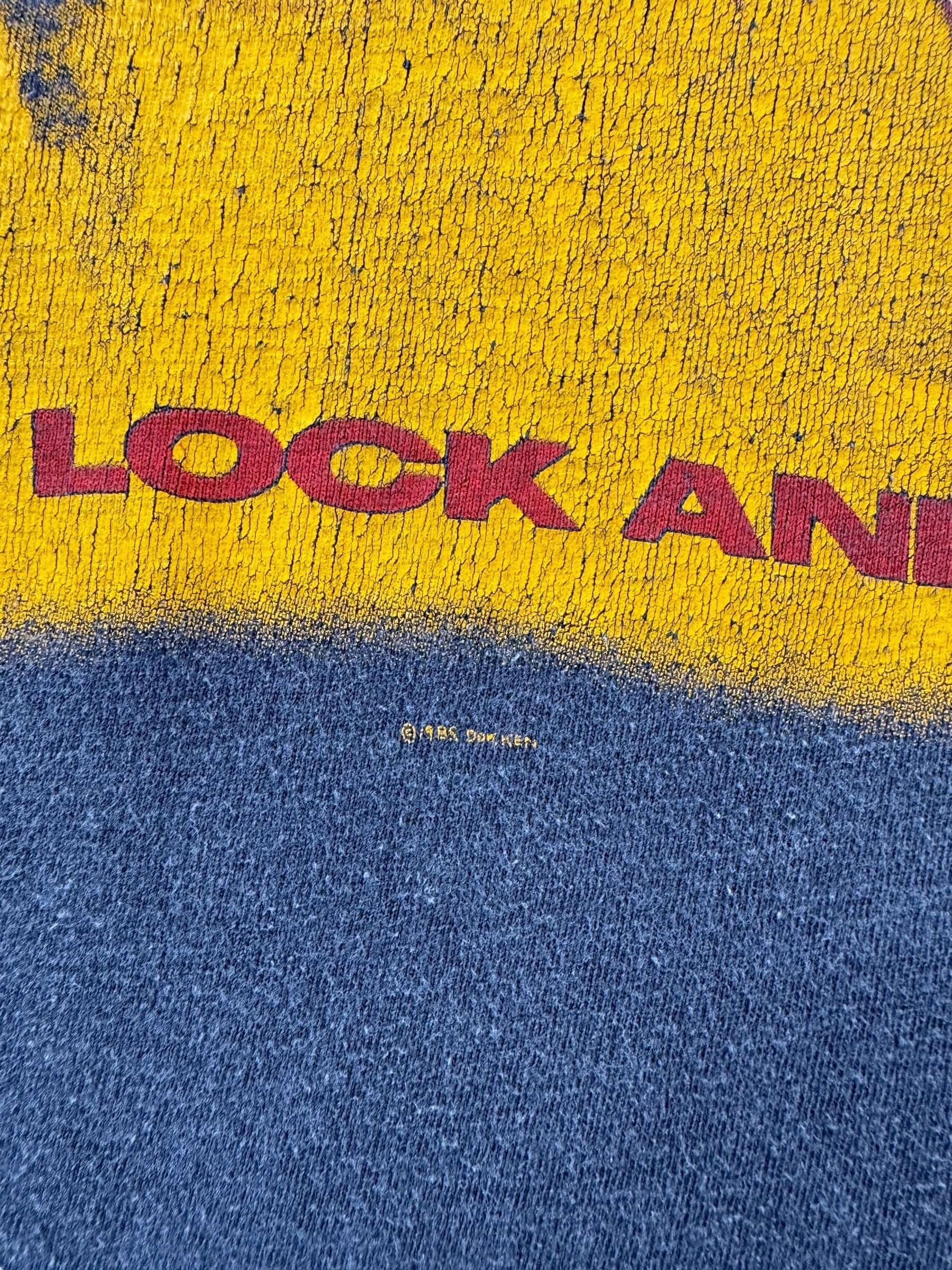 Trademark on Vintage Dokken Chopper Tee SZ S