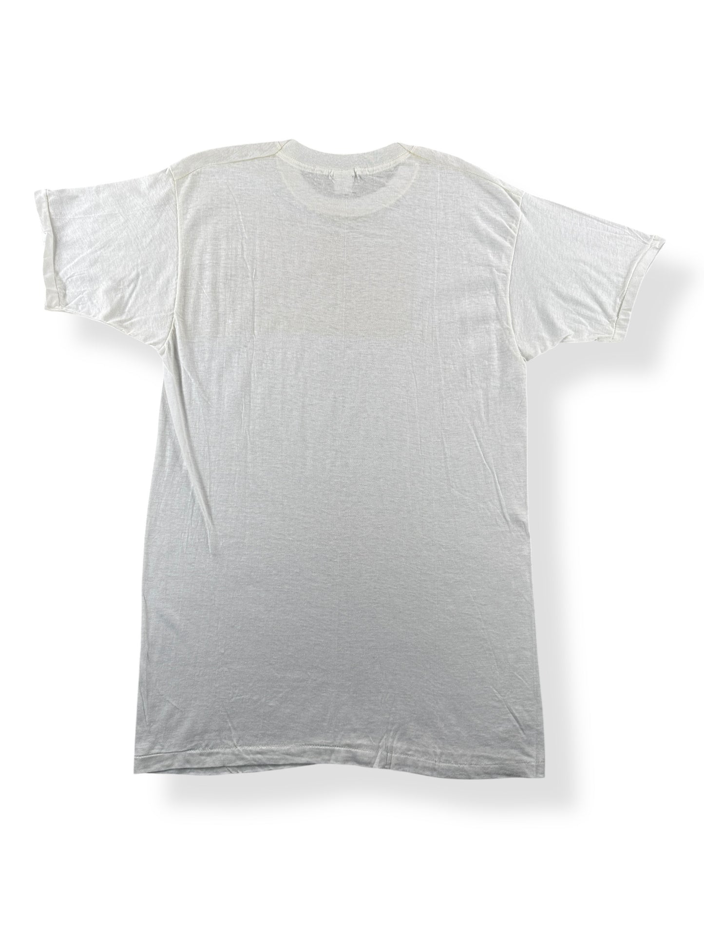 Back of Vintage FOTL Blank White Tee SZ XL (Fits M)