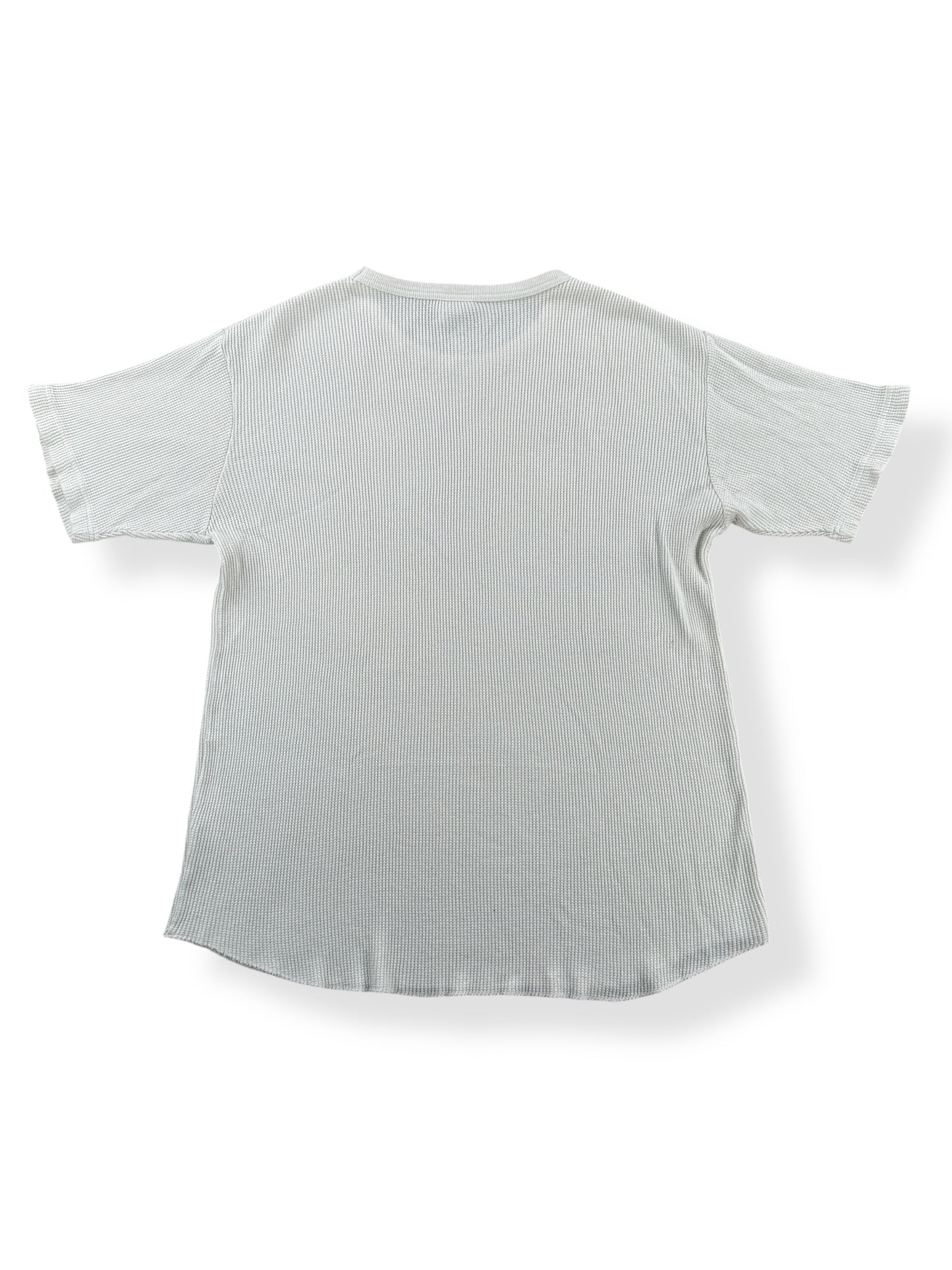 Back of Vintage Healthknit Shortsleeve Thermal Top SZ L