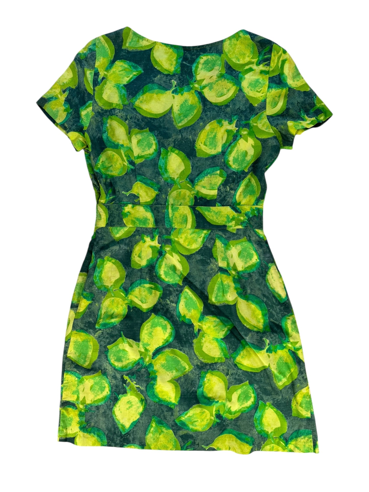 Back view 1960s Lemon Dress M