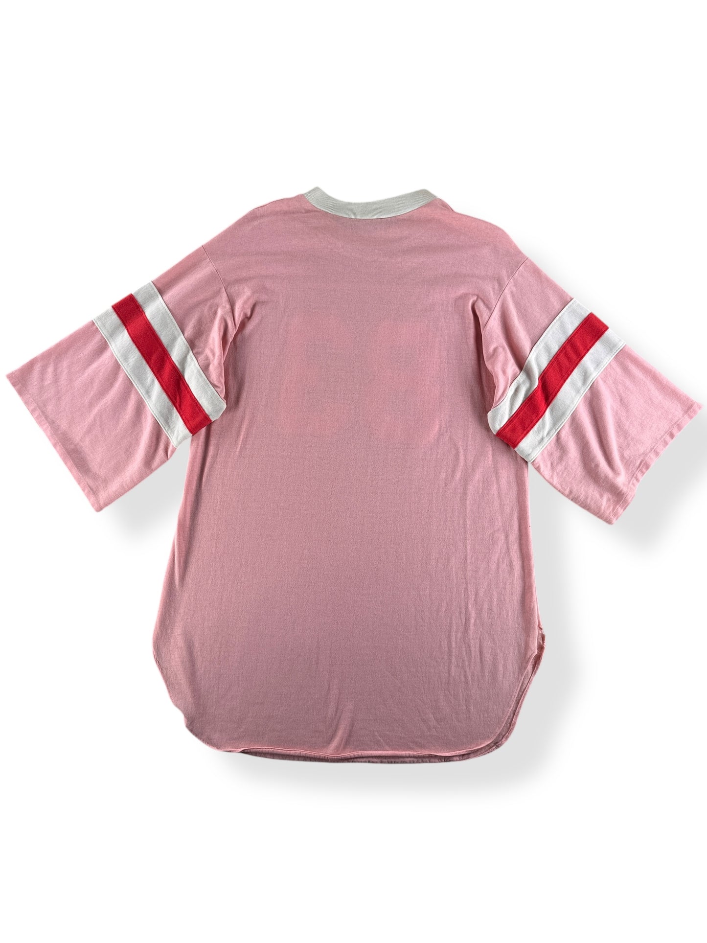 Back of Vintage Pink "83" Jersey SZ M