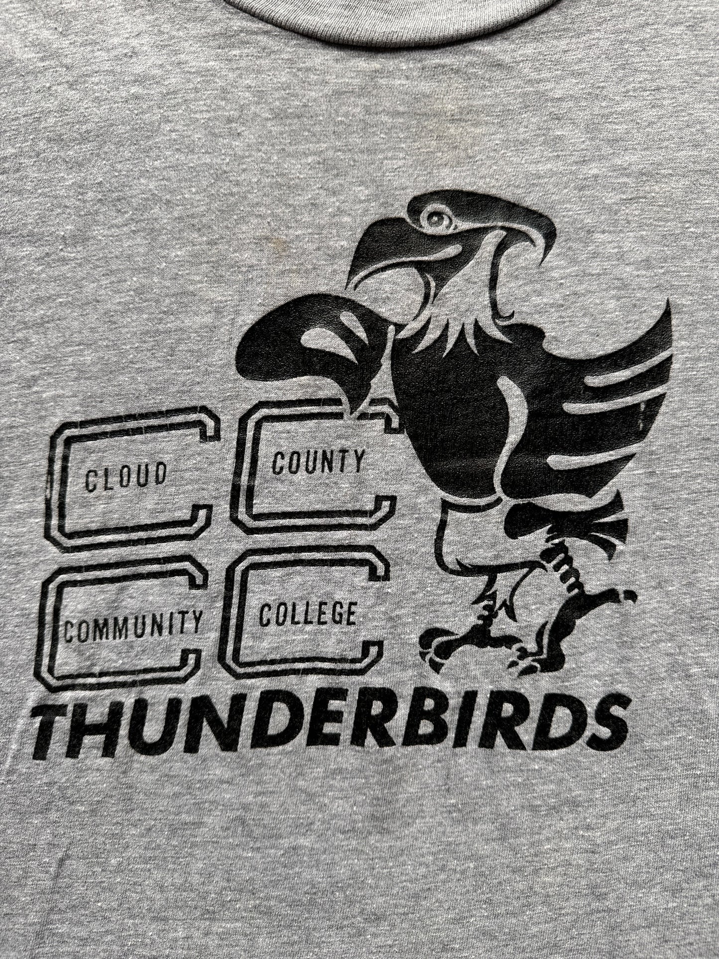 Front Graphic of CCCC Thunderbirds Tee SZ M