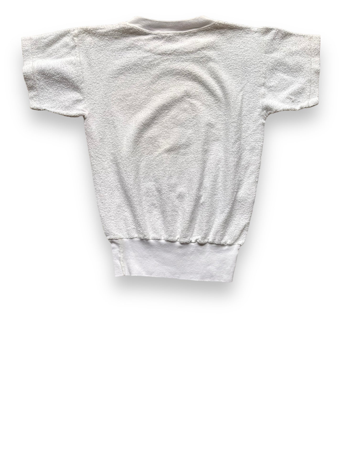 Rear View of Vintage Champion Camp Parsons BSA Camp Terry Cloth Shirt SZ SM | Vintage Boy Scout Camp Shirt | Seattle Vintage Clothing