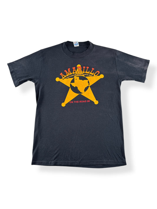 Front of Vintage Amarillo Country Show & Dance Band Tee SZ M