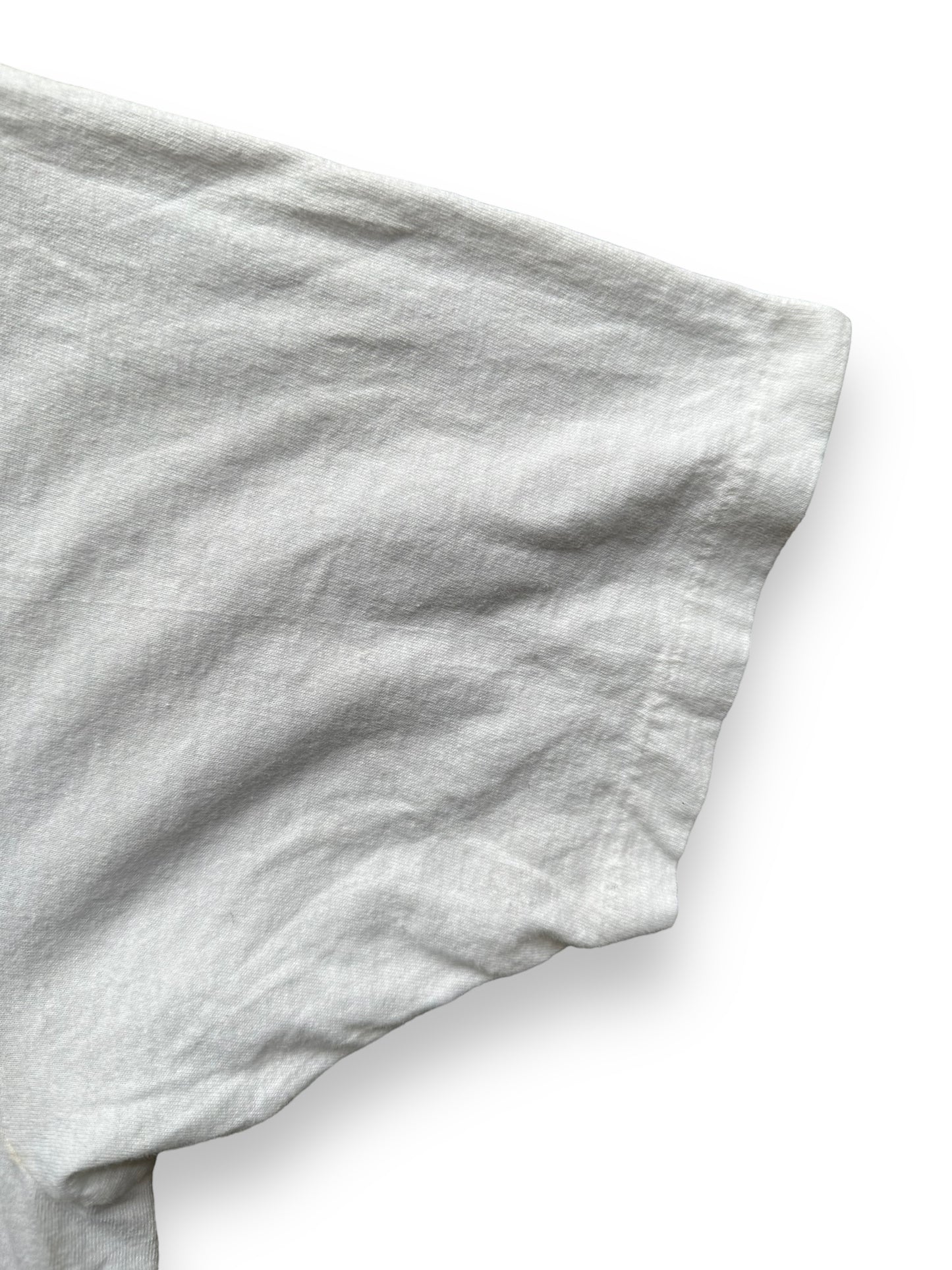 Single Stitch Sleeve View of Vintage Smiths Bootleg Tee SZ L | Barn Owl Vintage Clothing | Vintage Rock Tees Seattle