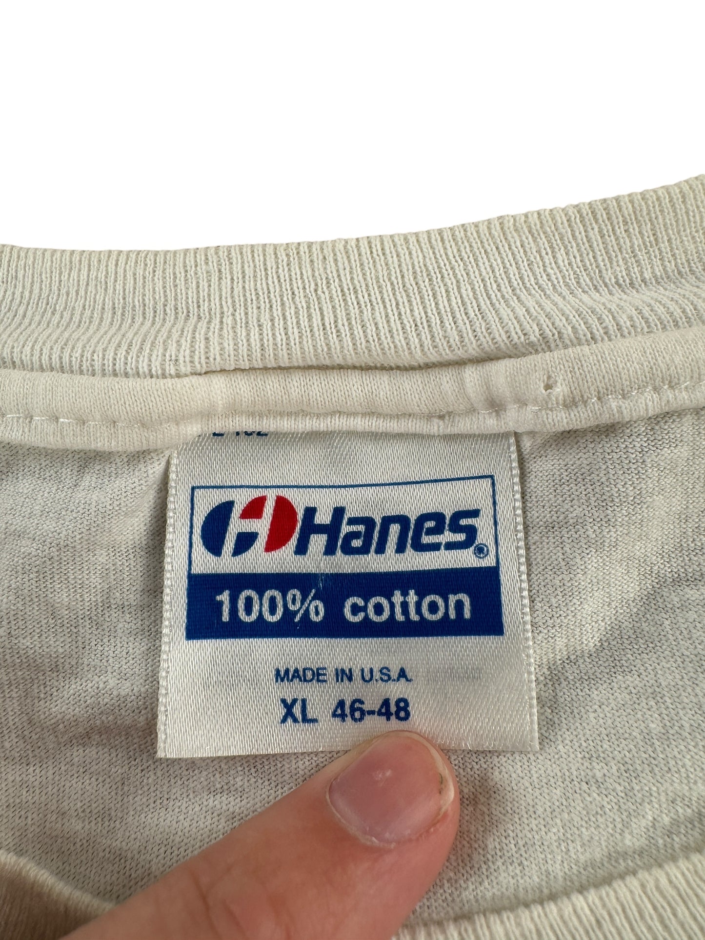 Tag on Vintage R. Crumb Robert Johnson Tee SZ L