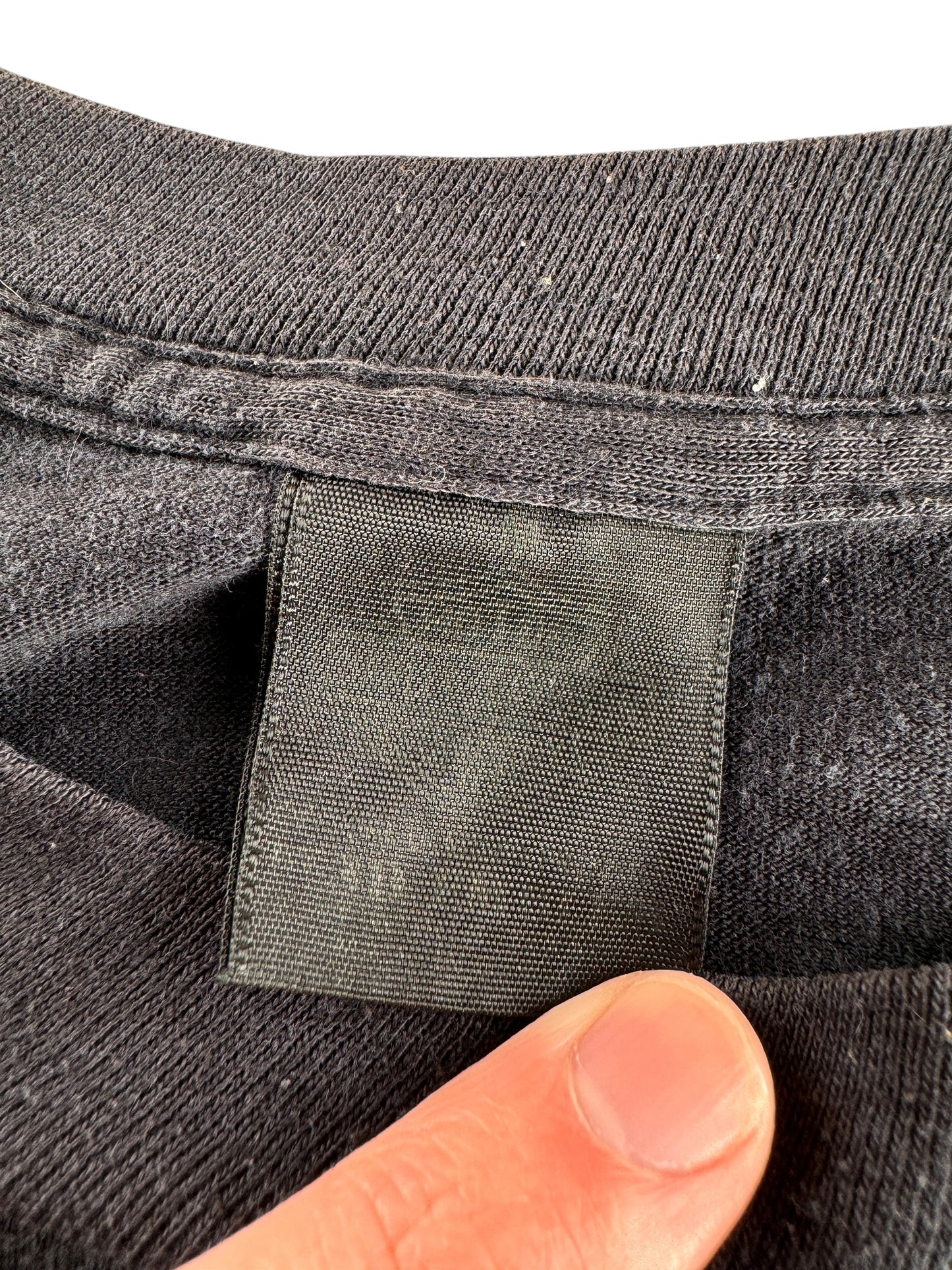Tag on Vintage Harley Davidson 3D Emblem Tee with Smoke Pocket SZ S