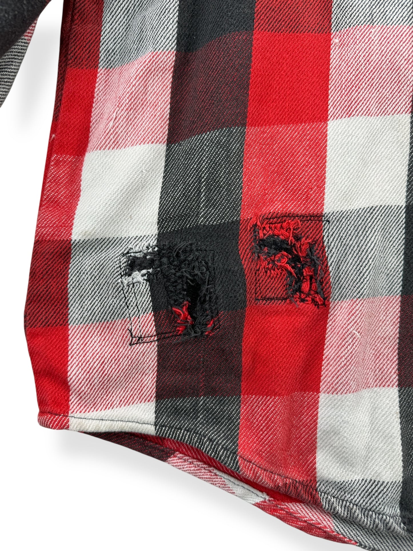 Repair on Vintage 5 Brothers Work Shirt SZ XXXL