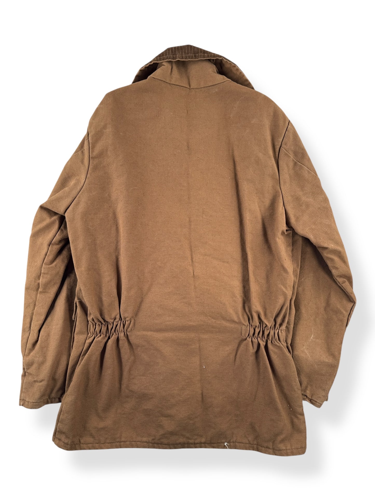 Back of Vintage Blizzard Pruf Work Jacket SZ M