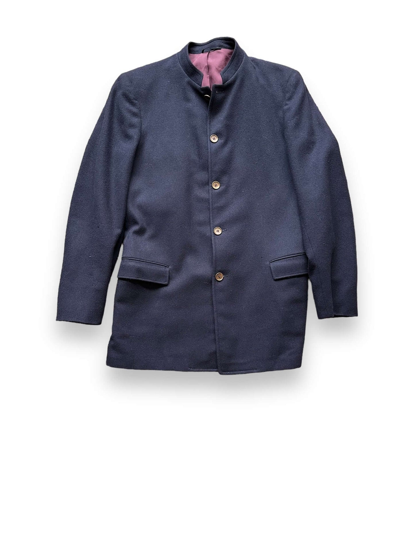 Front View of Vintage Renberg The Boys' Shop Wool Jacket SZ 38 | Vintage Wool Jacket Seattle | Seattle Vintage Clothing