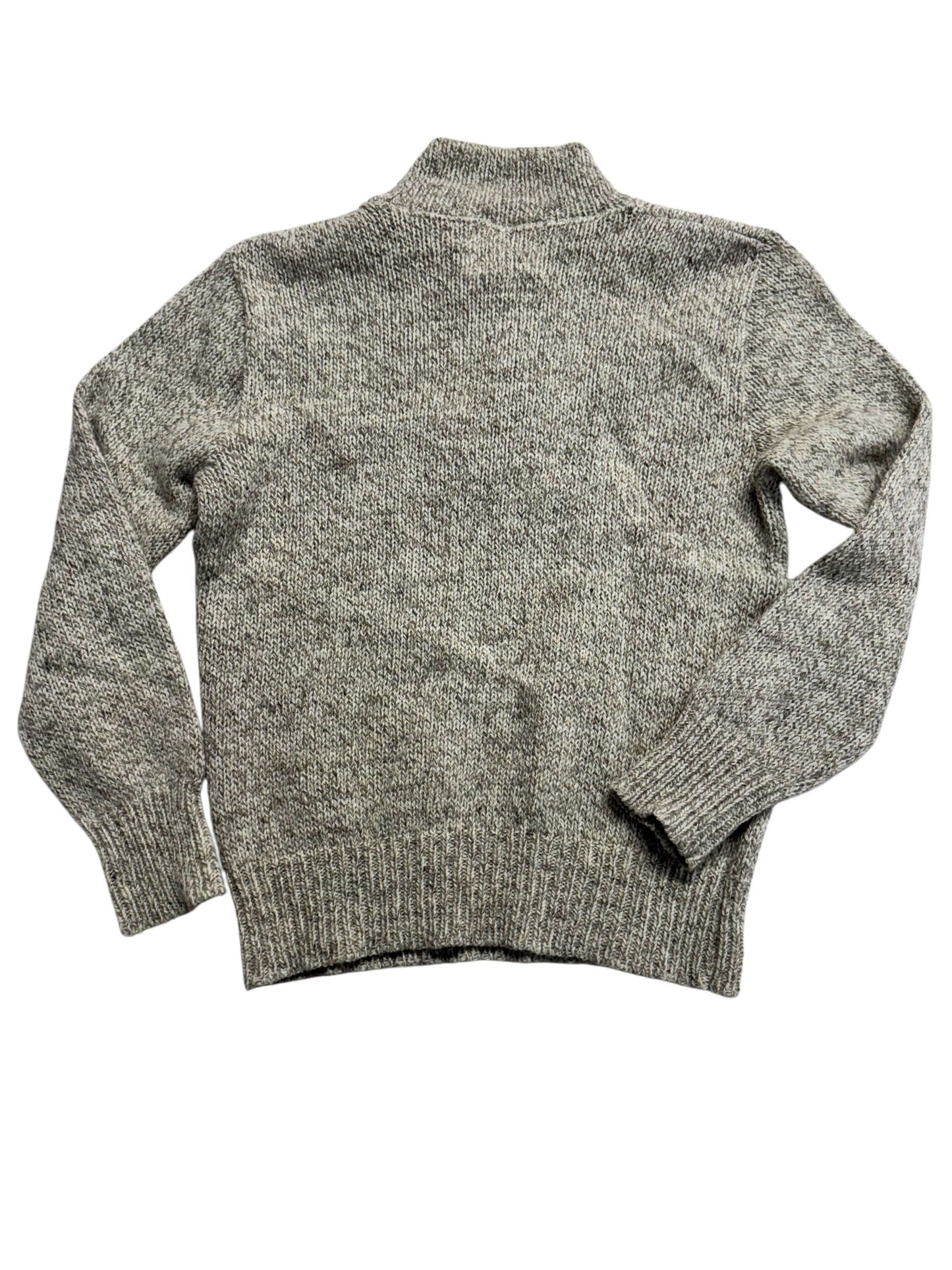 Back view of 1980s Cambridge Dry Goods Oatmeal Sweater S