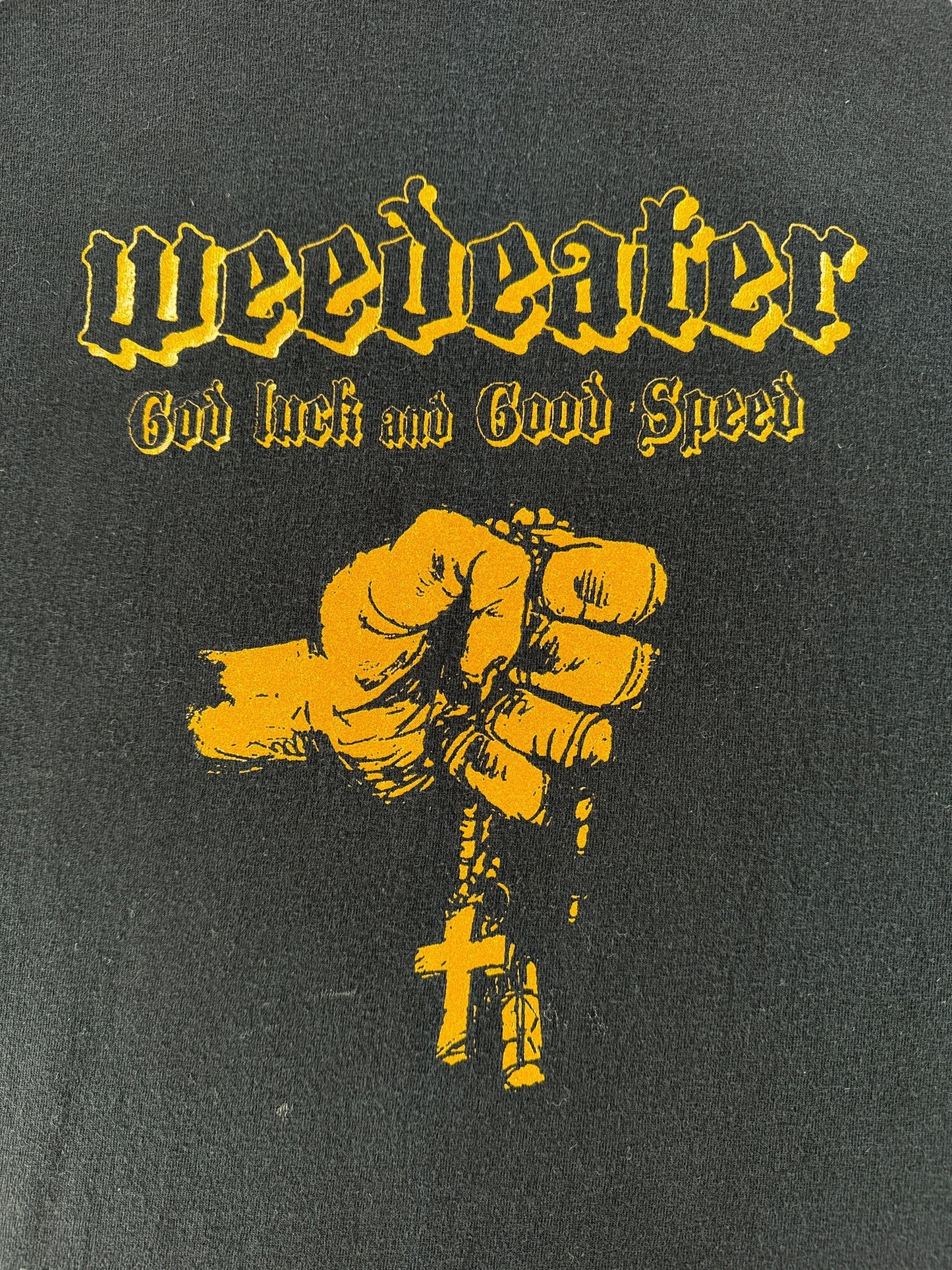 Graphic on Vintage 2007 Weedeater Tee SZ XL