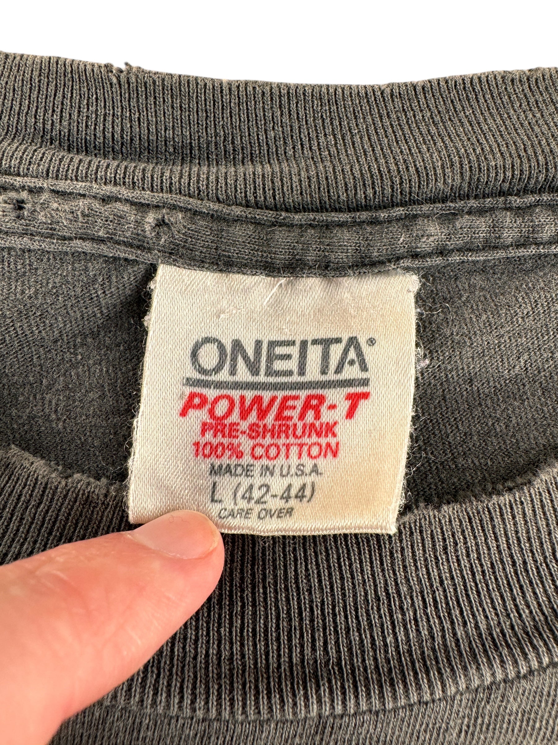 Tag on Vintage Dean Wareham Luna 2 Thrasher Tee SZ L