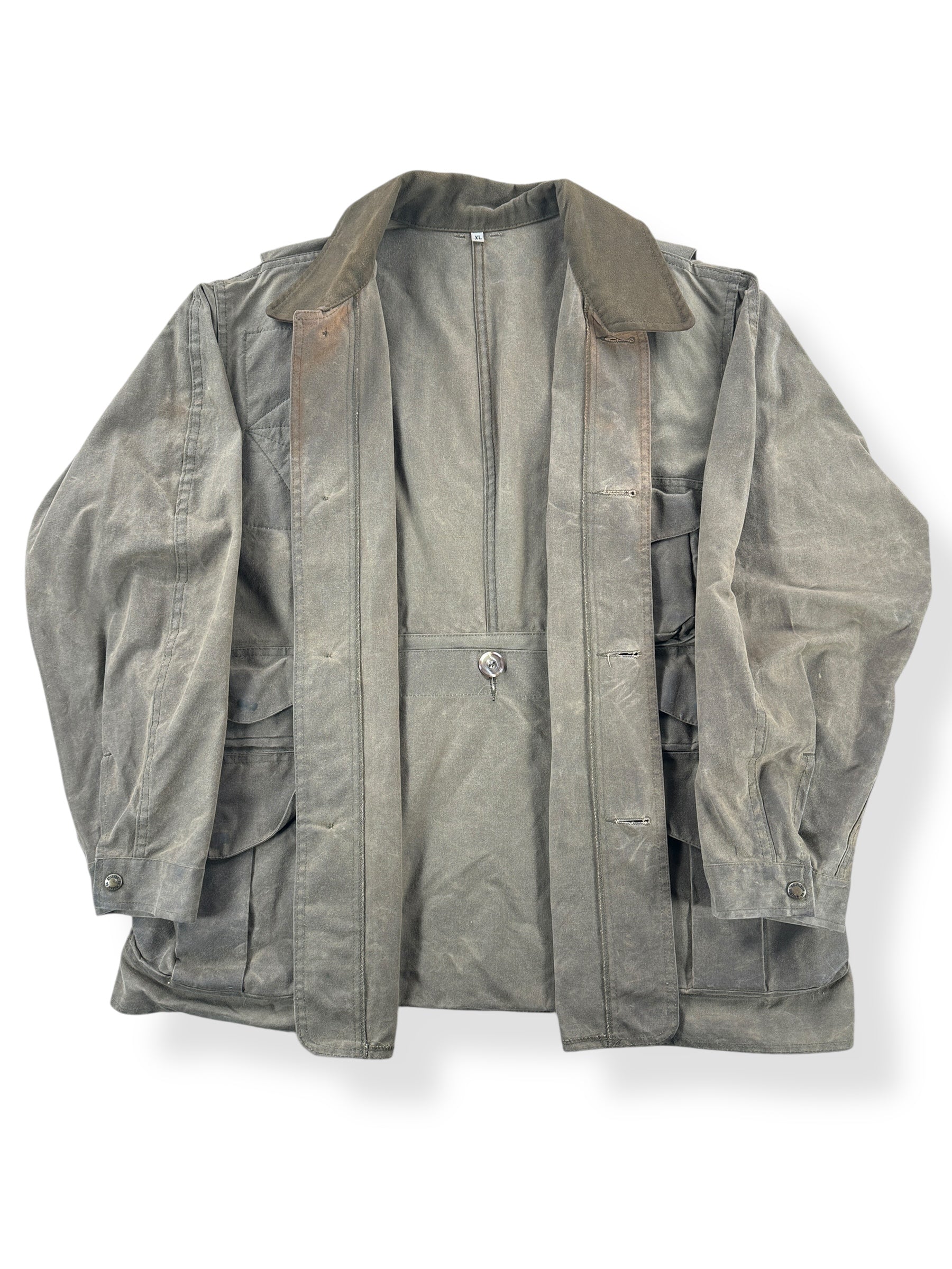 Inside of Vintage Filson Upland Bird Coat SZ XL