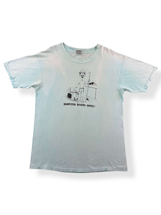 Front of Vintage Dumpster Divers United Tee SZ L