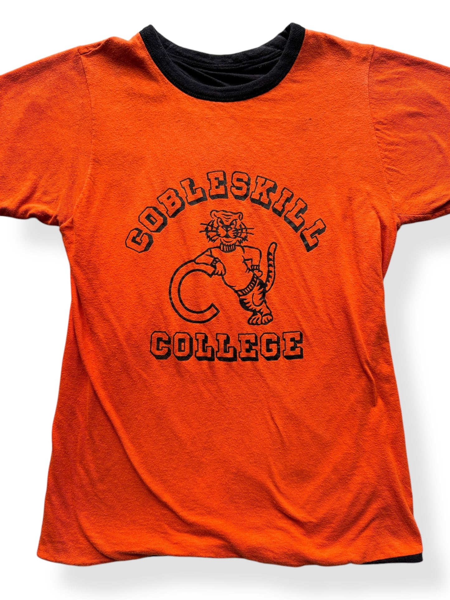 Front Close Up of Cobleskill College Reversible Ringer SZ XS
