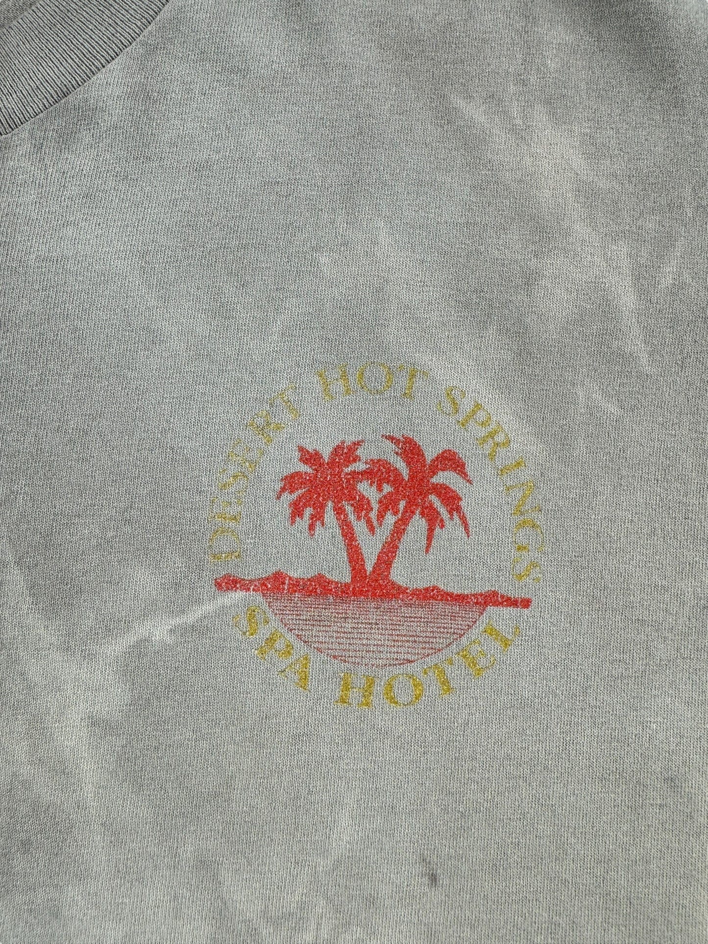 Graphic of Vintage Desert Hot Springs Thrasher Tee SZ XL